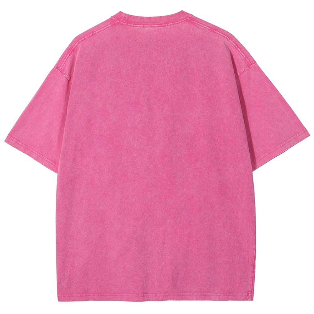 Demon Slayer Unisex Fit Washed T-Shirt 2507024163