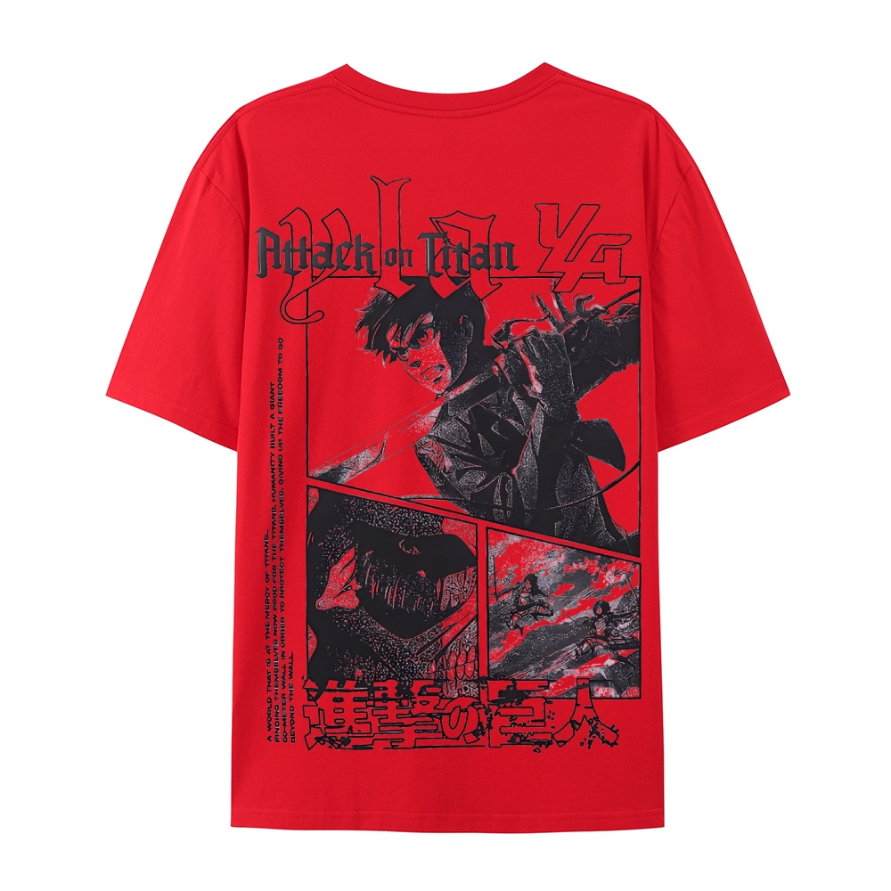 Attack on Titan Casual Short Sleeve T-Shirt