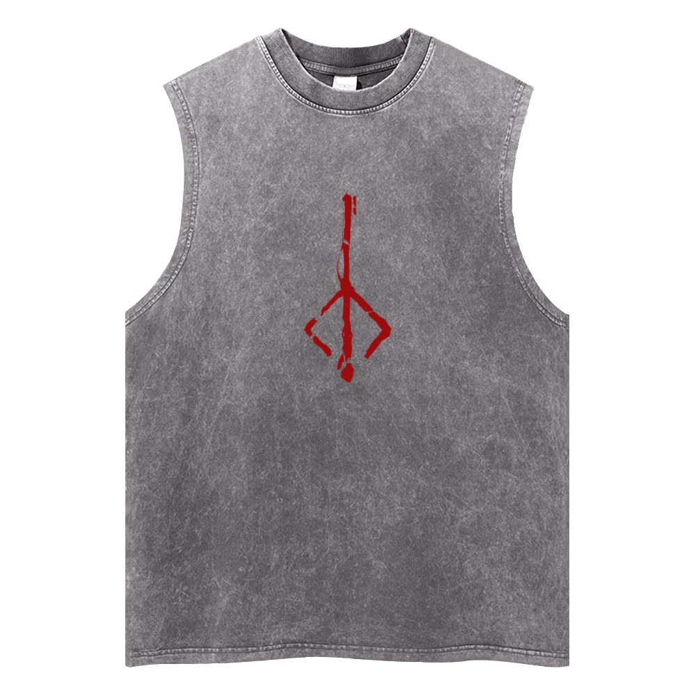Blood Borne Unisex Washed Tank Top 2507004996