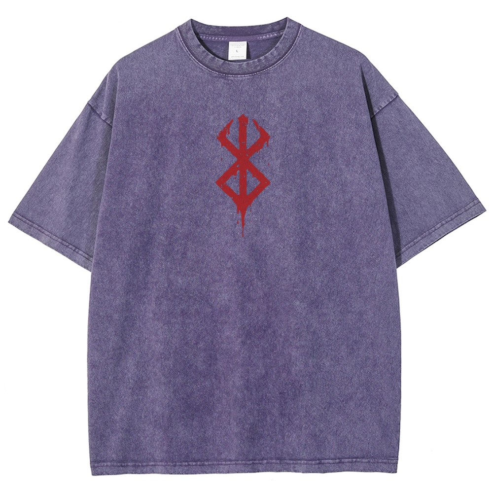 Berserk Unisex Fit Washed T-Shirt 2505003196