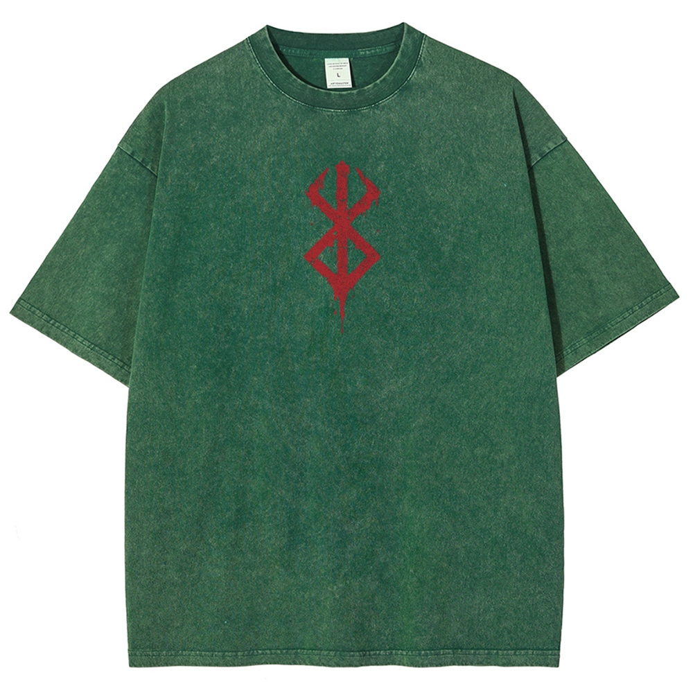 Berserk Unisex Fit Washed T-Shirt 2505003196