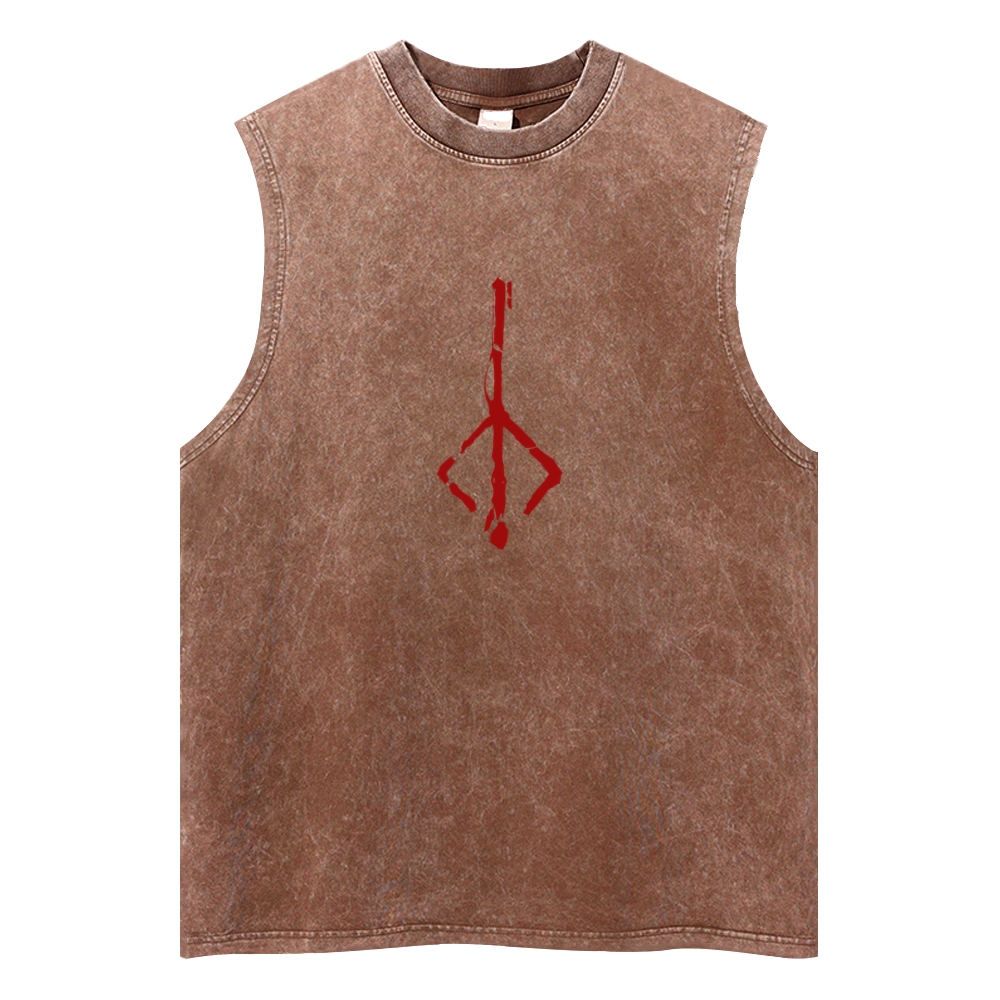 Blood Borne Unisex Washed Tank Top 2507004996