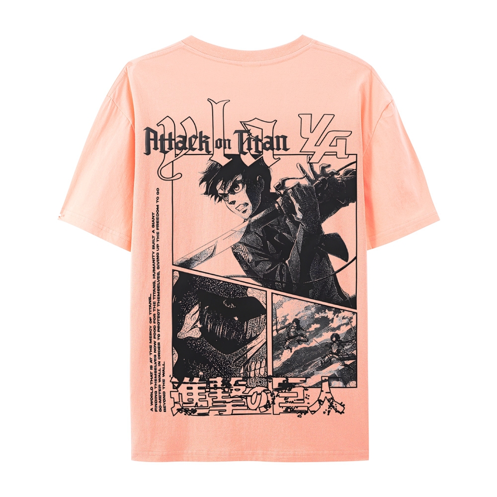 Attack on Titan Casual Short Sleeve T-Shirt