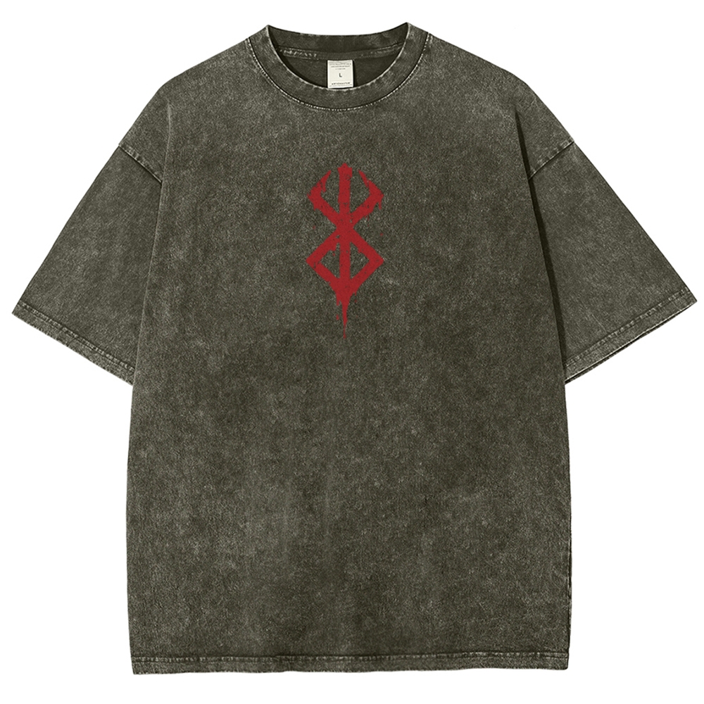 Berserk Unisex Fit Washed T-Shirt 2505003196