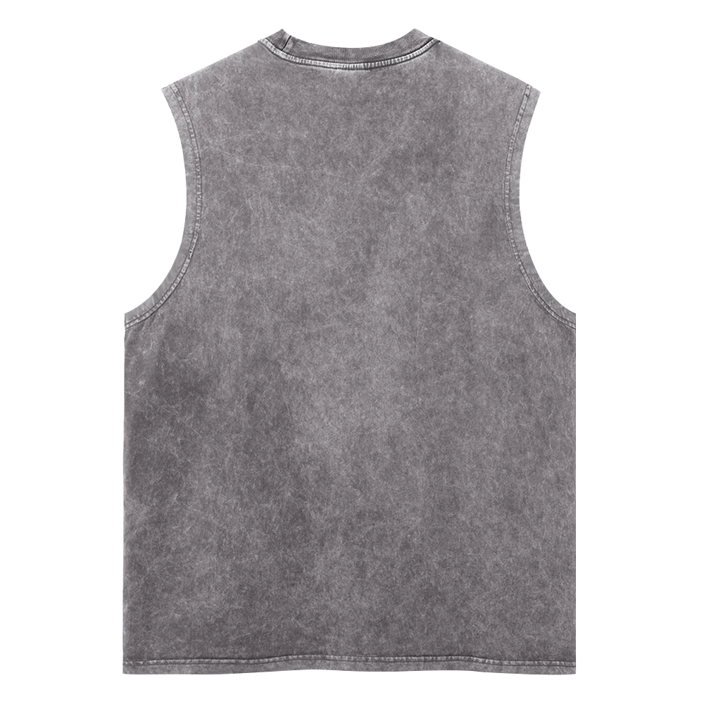 Blood Borne Unisex Washed Tank Top 2507004996