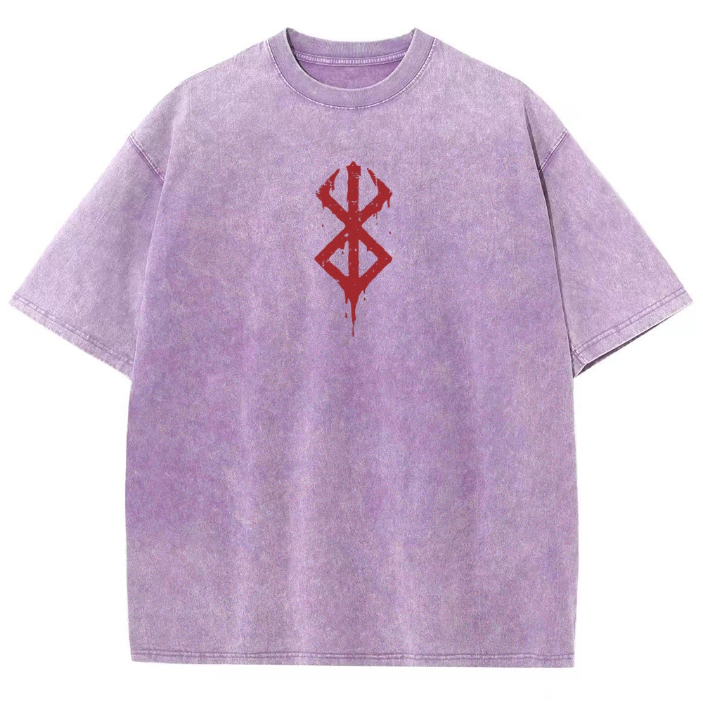 Berserk Unisex Fit Washed T-Shirt 2505003196