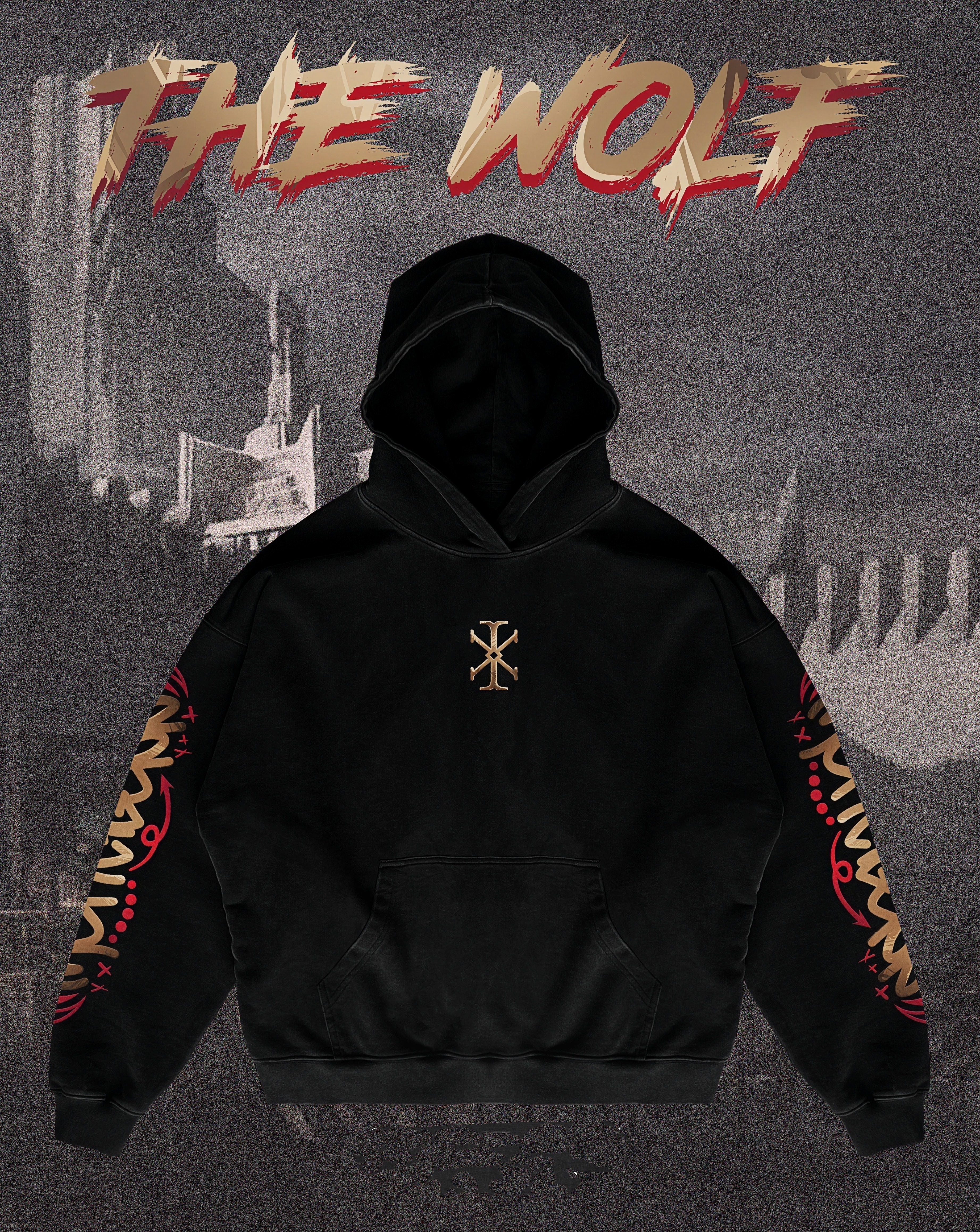 The Wolf Oversized Hoodie