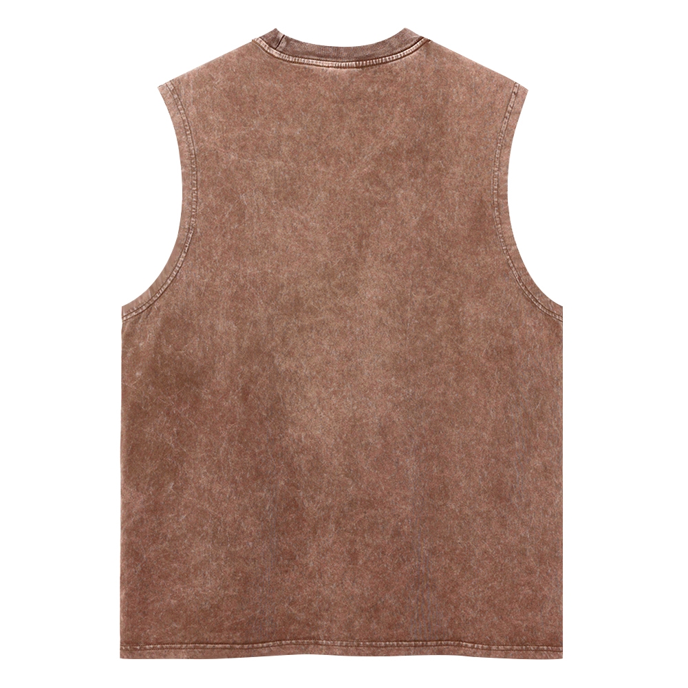 Blood Borne Unisex Washed Tank Top 2507004996