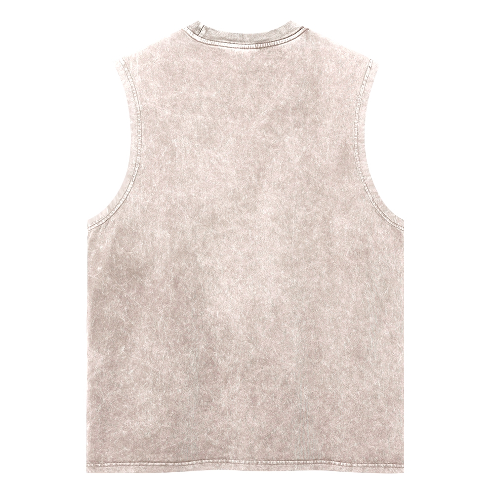 Blood Borne Unisex Washed Tank Top 2507004996