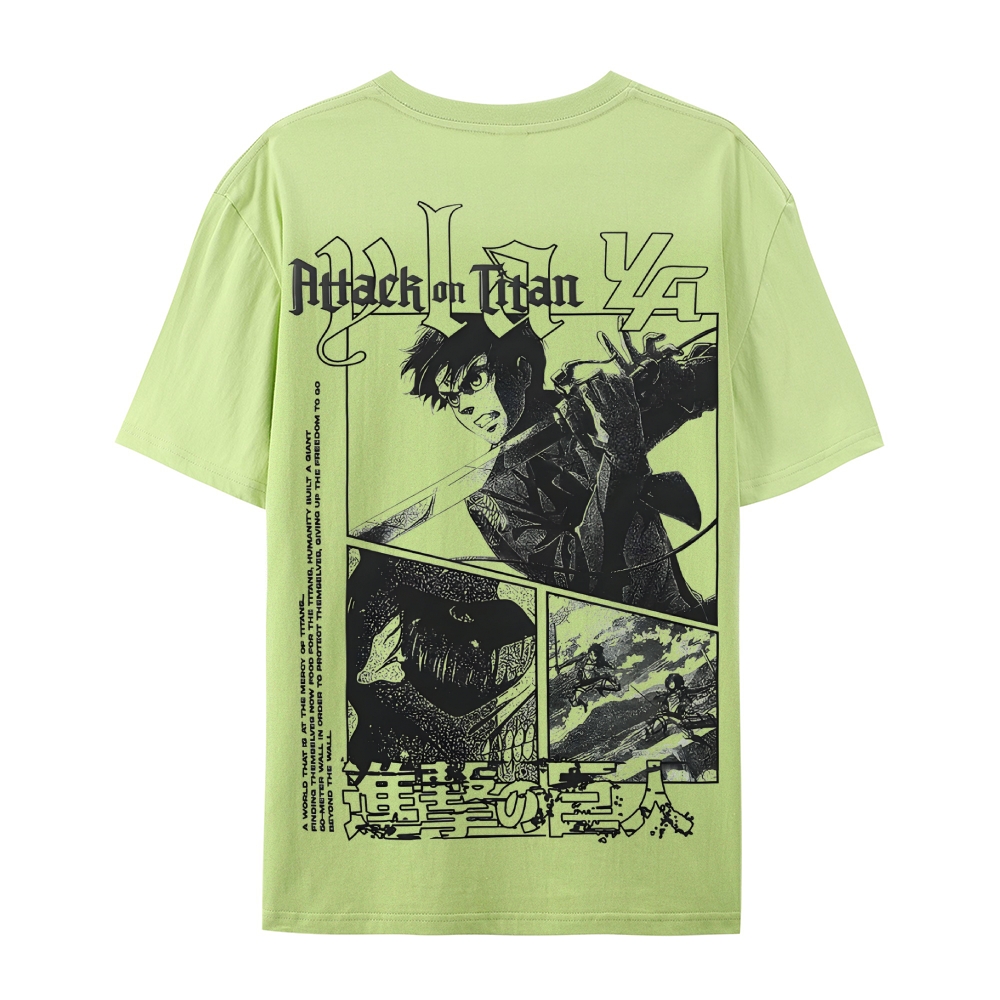 Attack on Titan Casual Short Sleeve T-Shirt