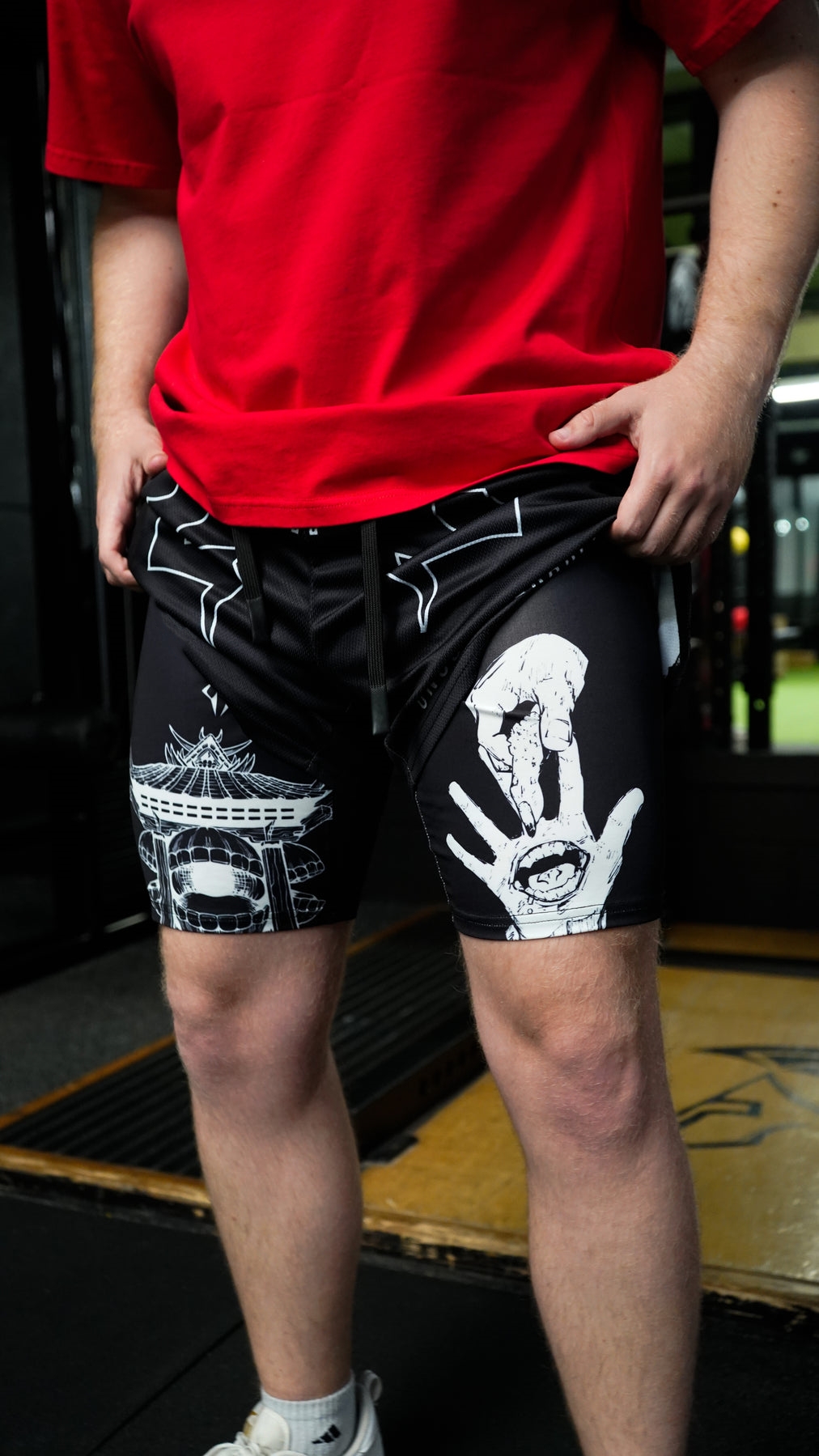 Unconquerable Curse Performance Shorts - JJK