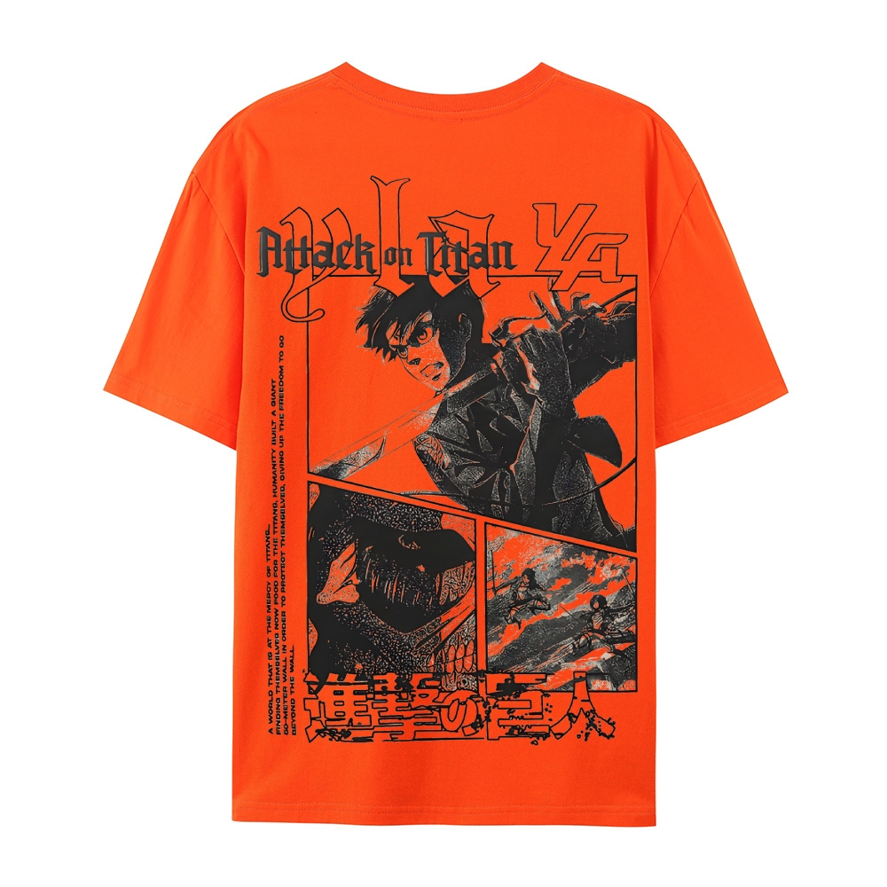 Attack on Titan Casual Short Sleeve T-Shirt