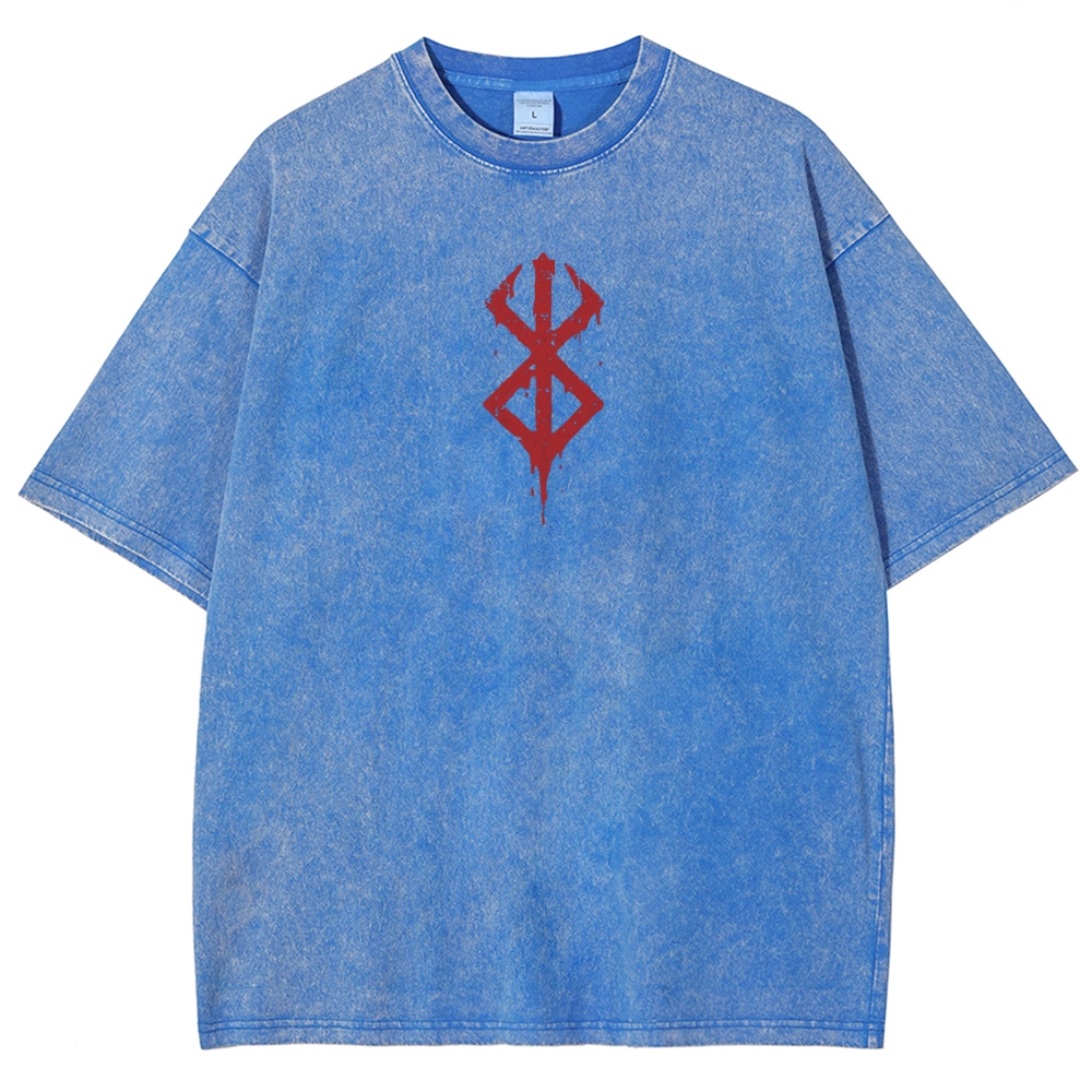 Berserk Unisex Fit Washed T-Shirt 2505003196