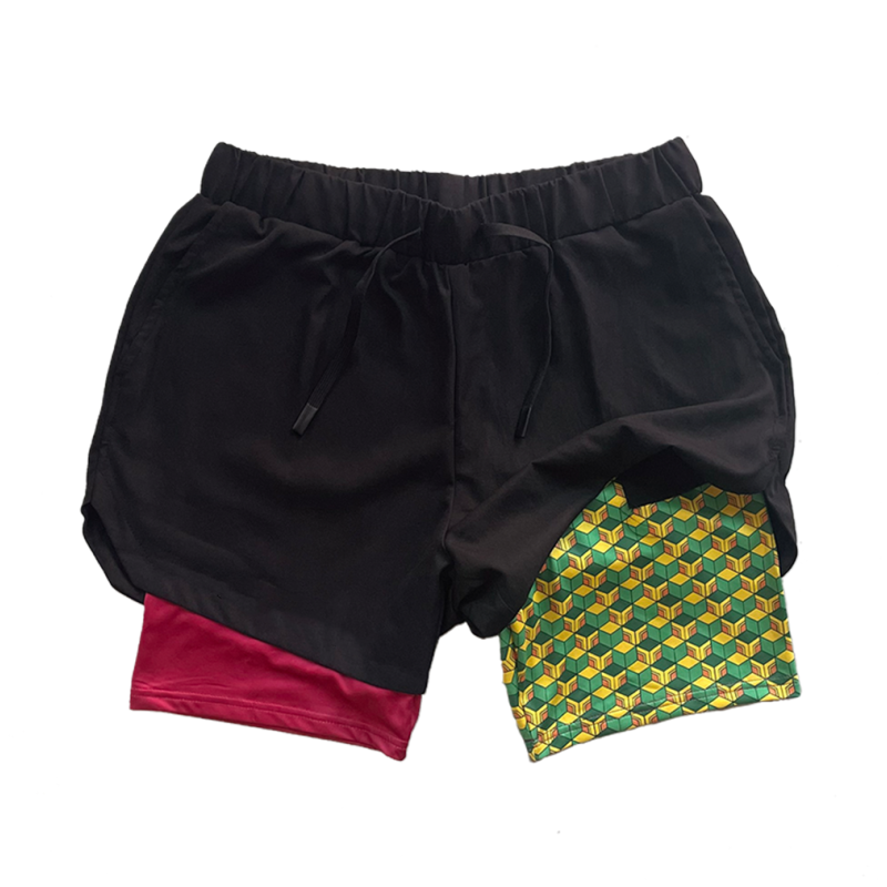 Water Pillar Performance Shorts - Demon Slayer