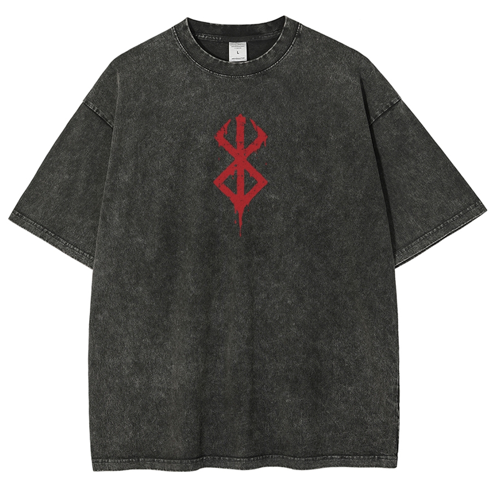 Berserk Unisex Fit Washed T-Shirt 2505003196