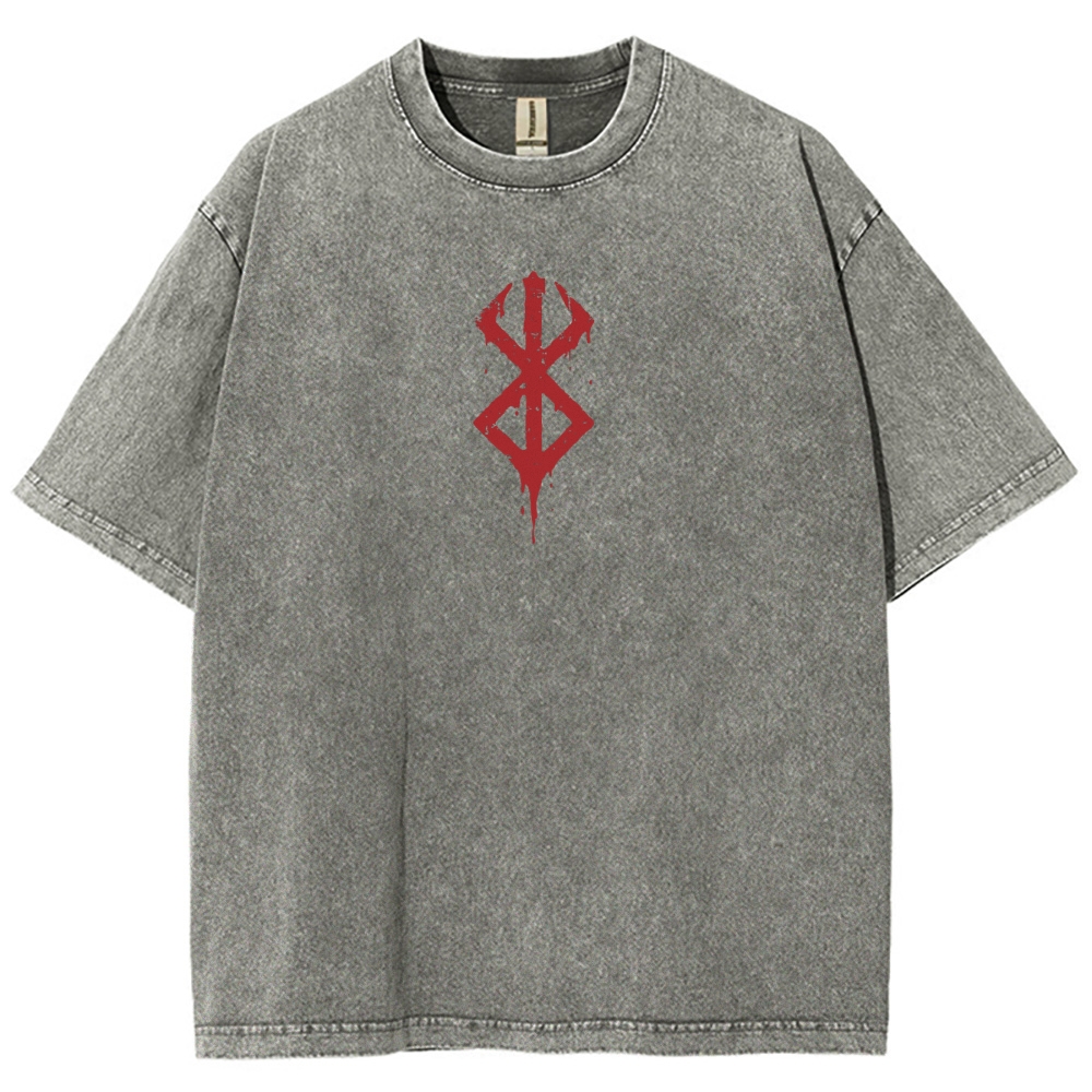 Berserk Unisex Fit Washed T-Shirt 2505003196