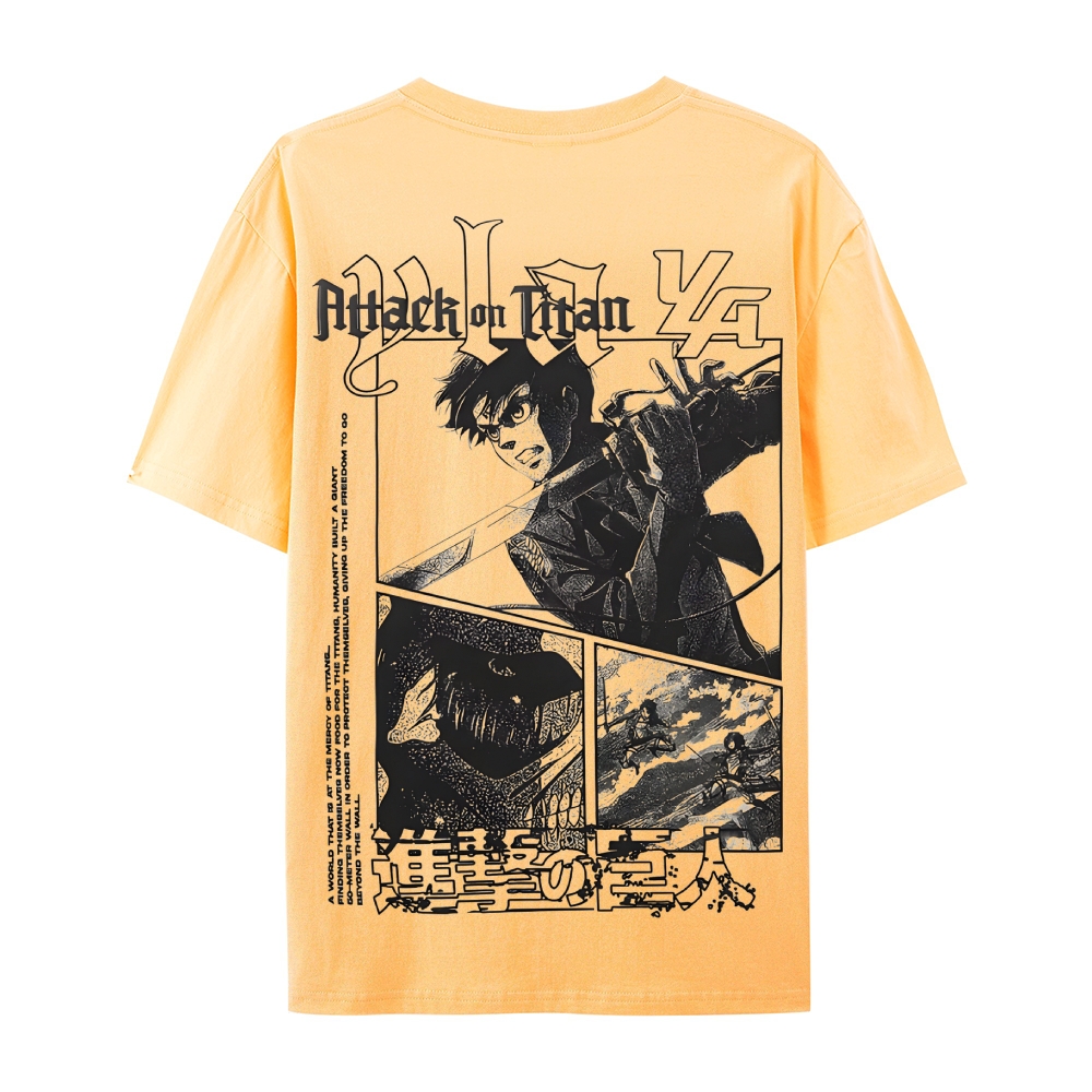 Attack on Titan Casual Short Sleeve T-Shirt