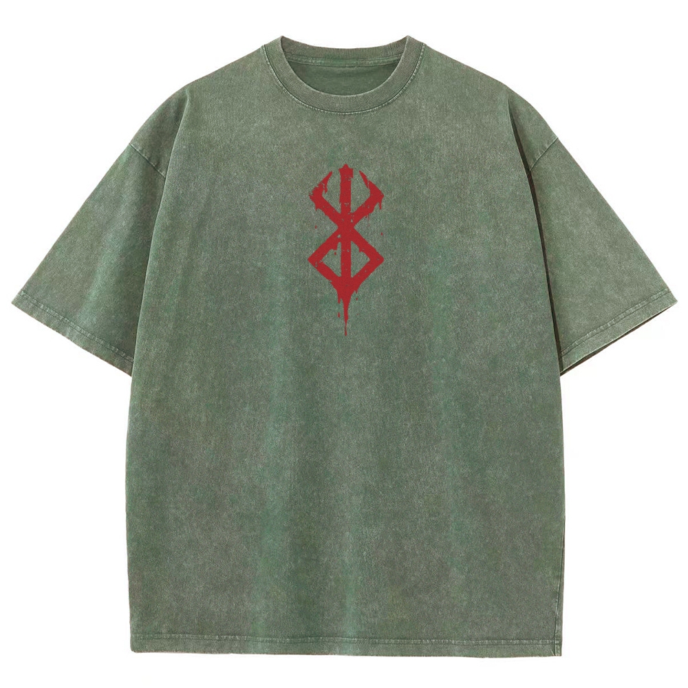 Berserk Unisex Fit Washed T-Shirt 2505003196