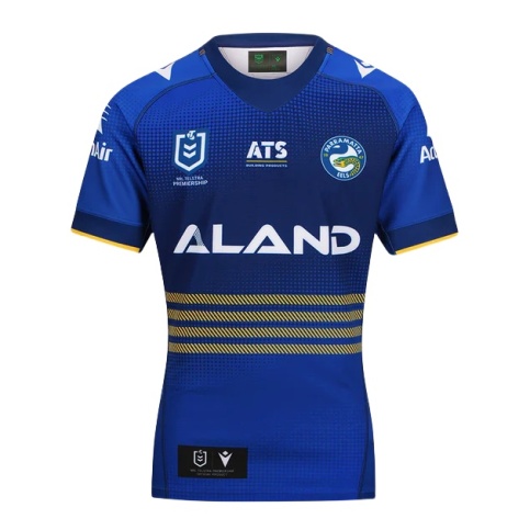 NRL Eels 'Jumping Barra' Fishing Shirt - Youth