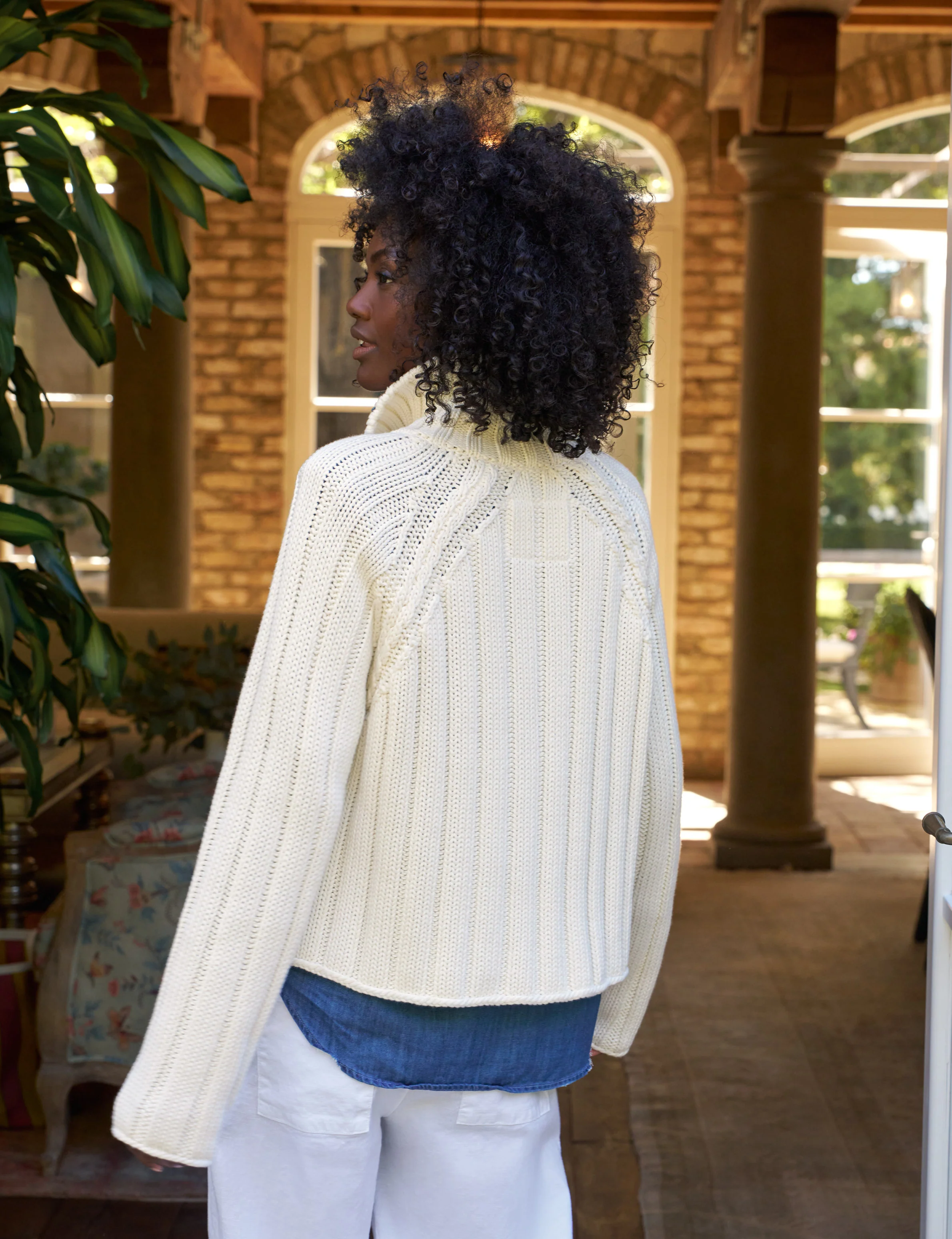 MINI COTSWOLDS Ivory, Pure Italian Cotton