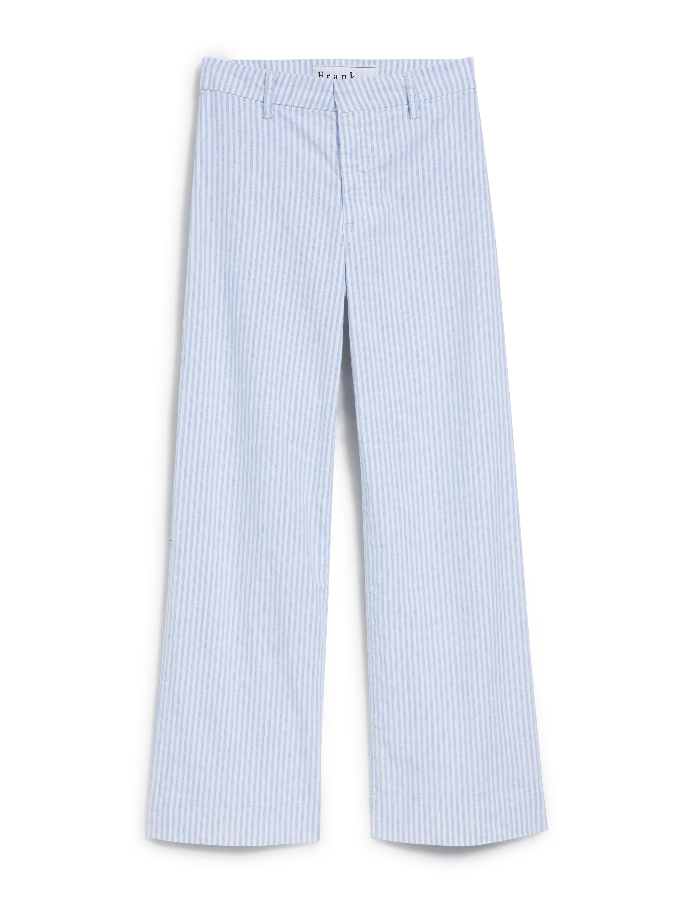 WEXFORD Blue and White Stripe, Italian Performance Linen
