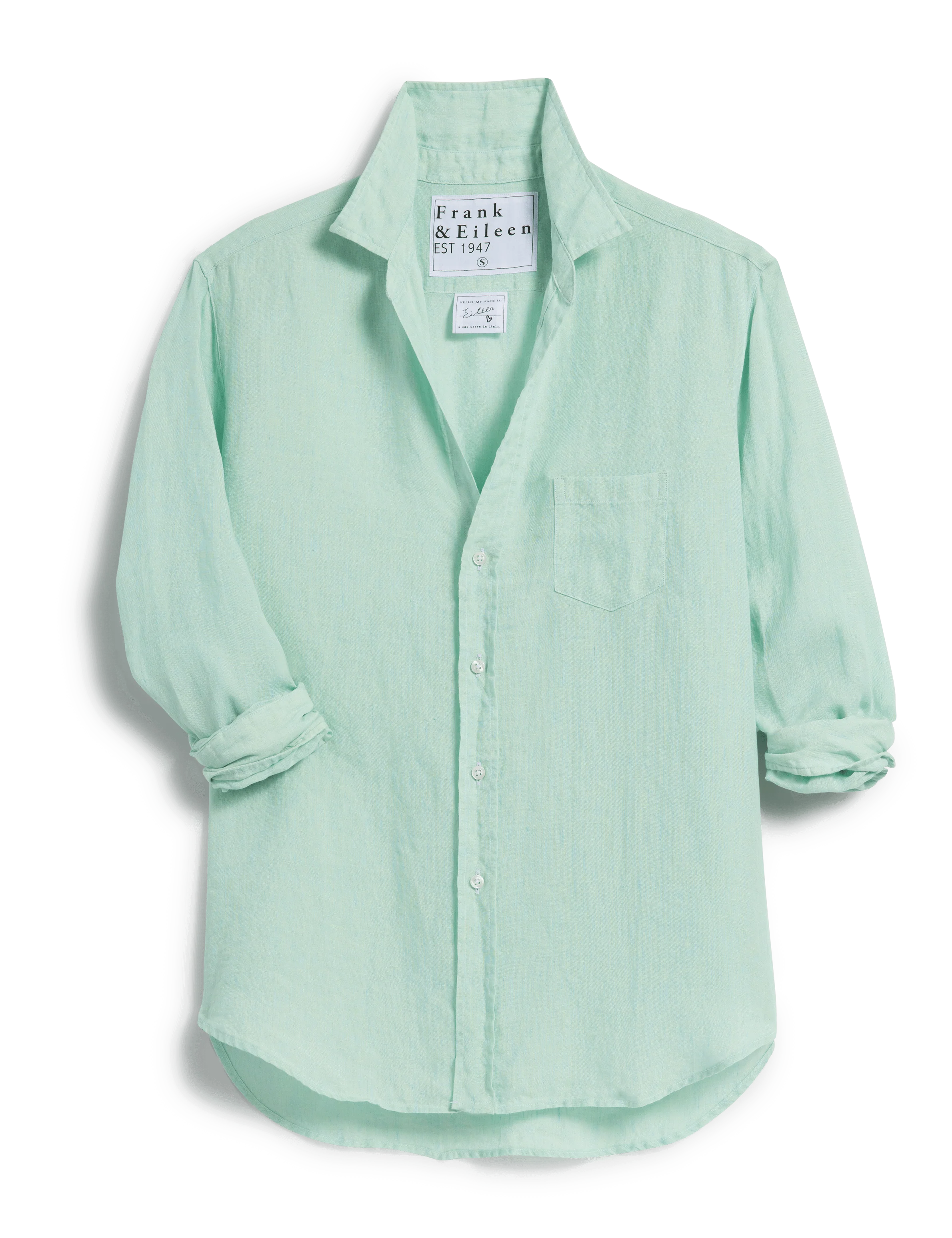 EILEEN Seafoam, Italian Classic Linen