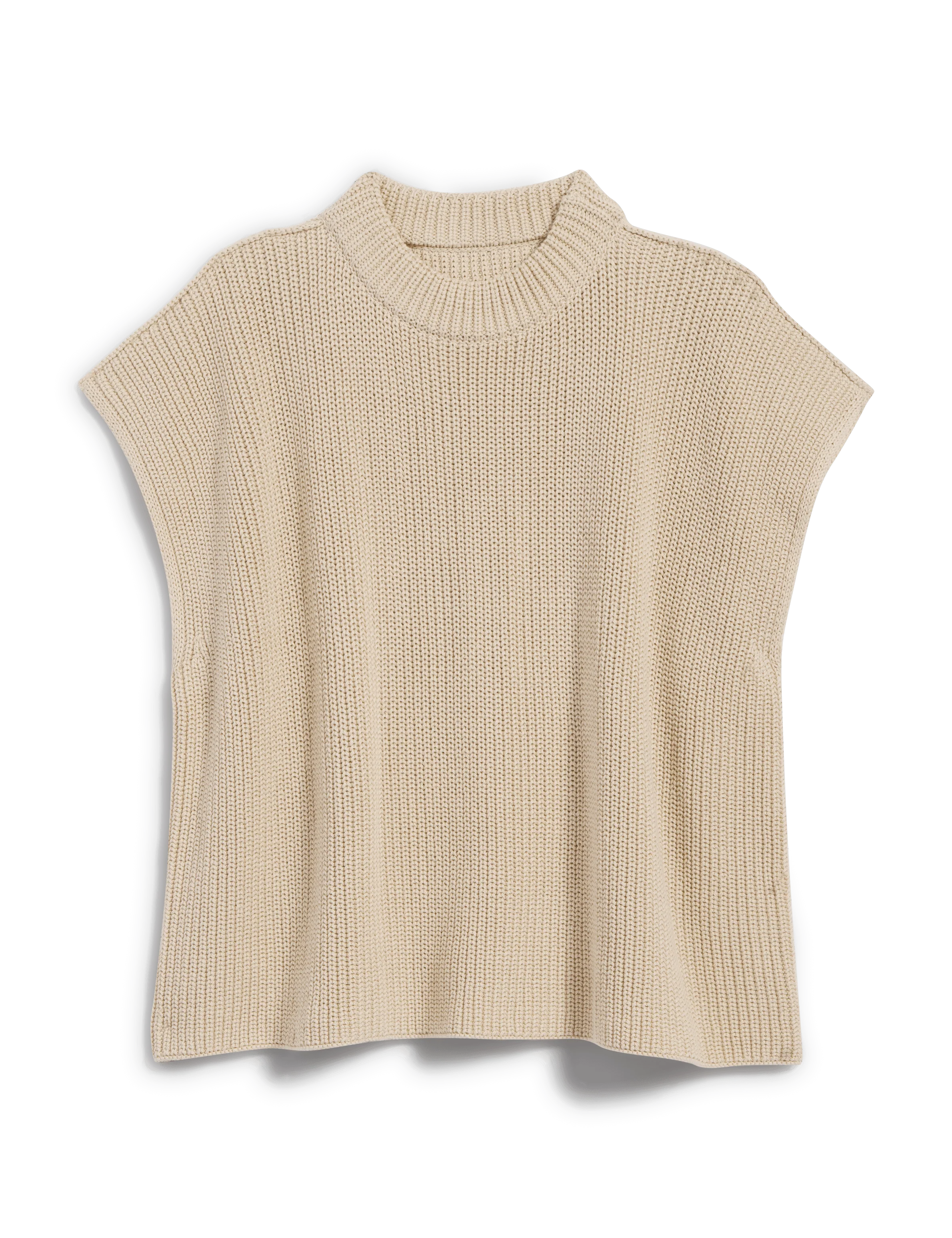 MONTECITO VEST Sand, Pure Italian Cotton