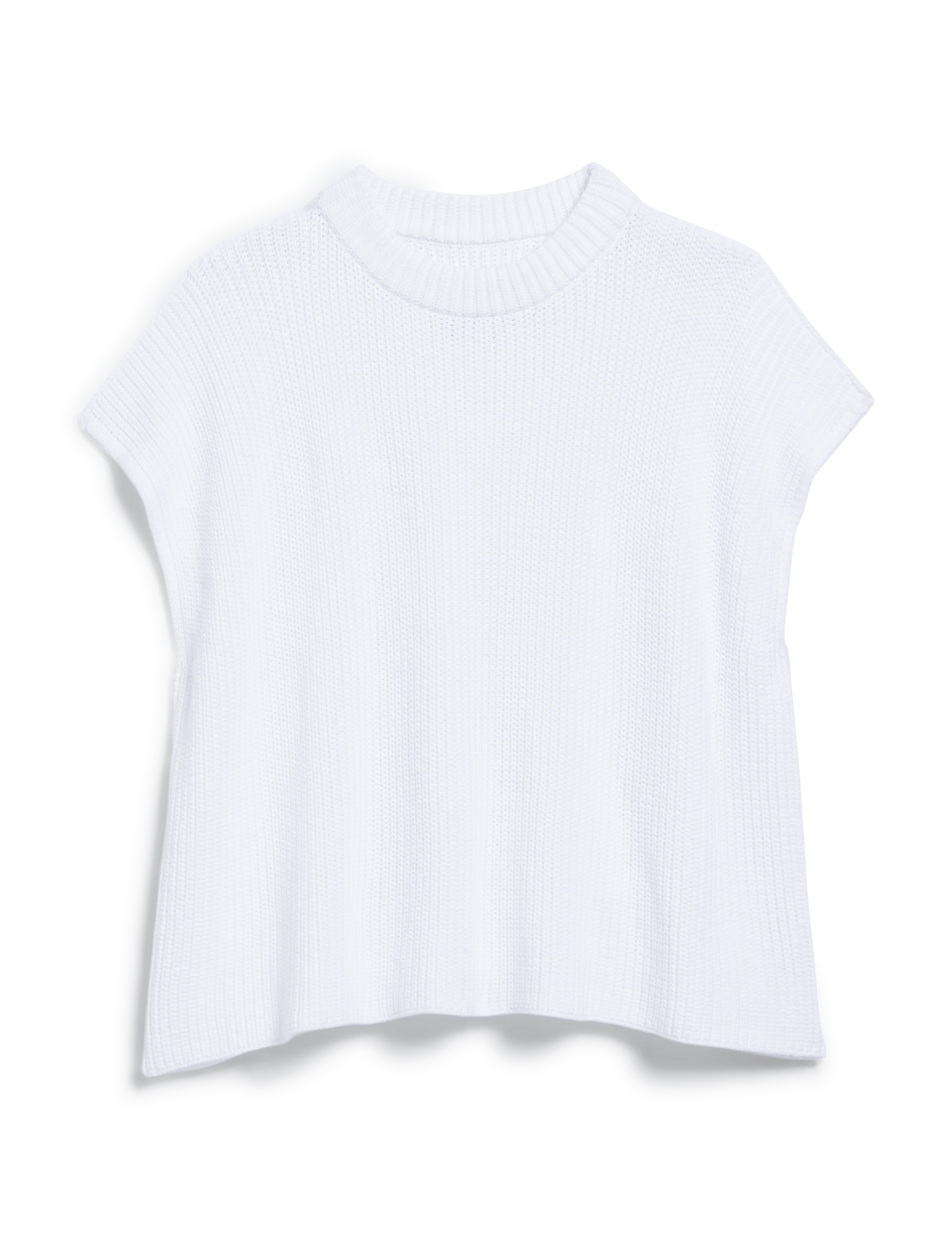 MONTECITO VEST White, Pure Italian Cotton