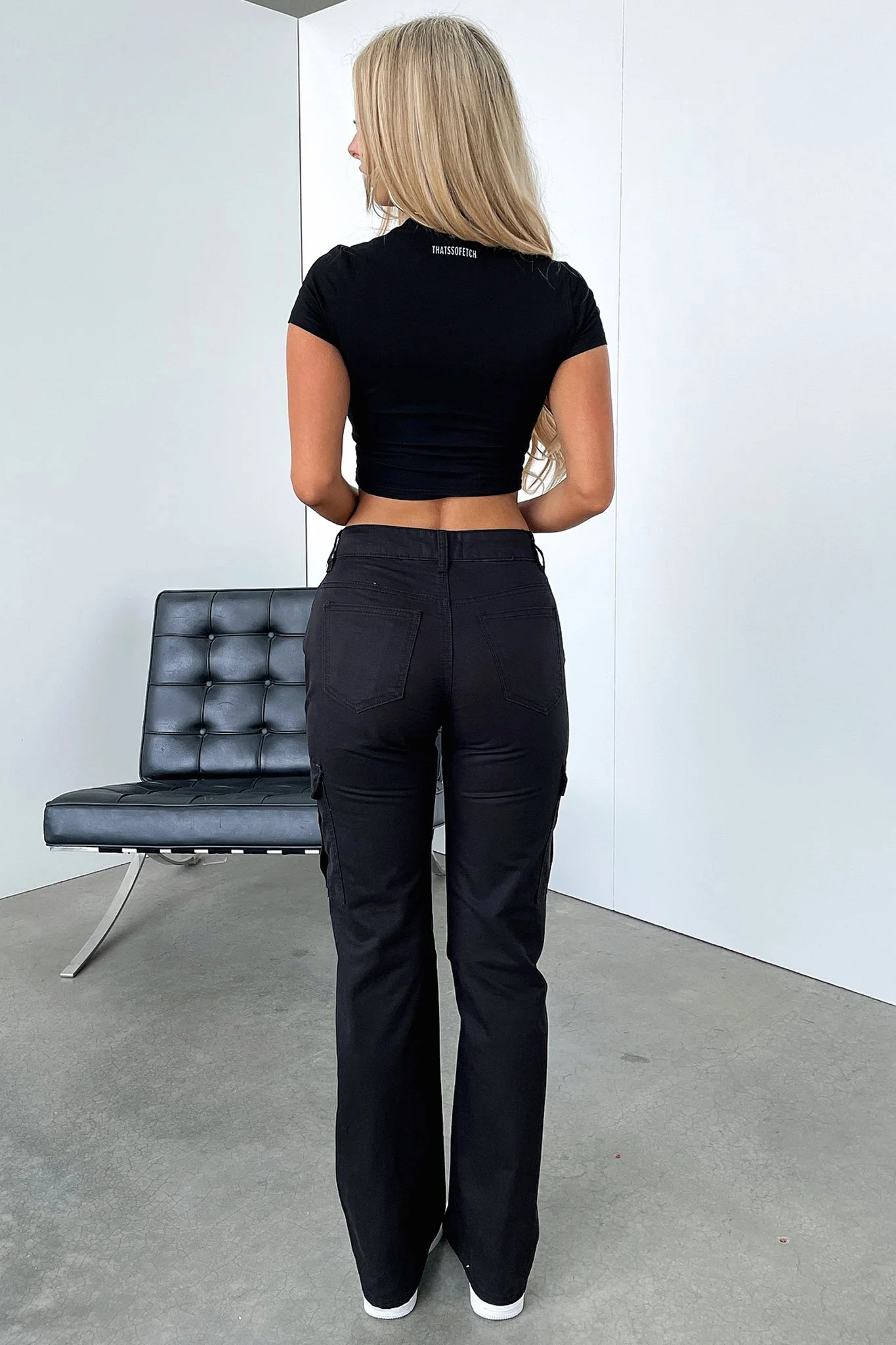 Gia Cargo Pants - Black
