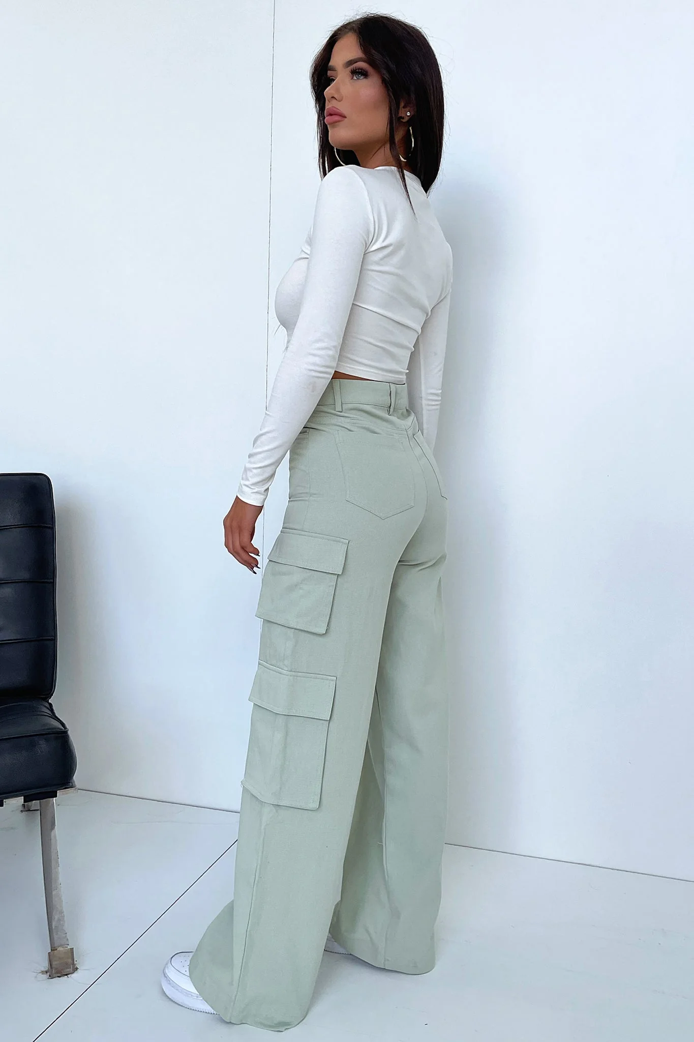 Venus Cargo Pants - Sage