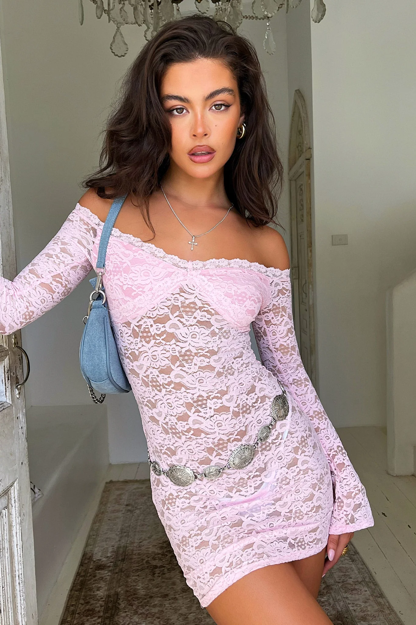 Zila Dress - Baby Pink