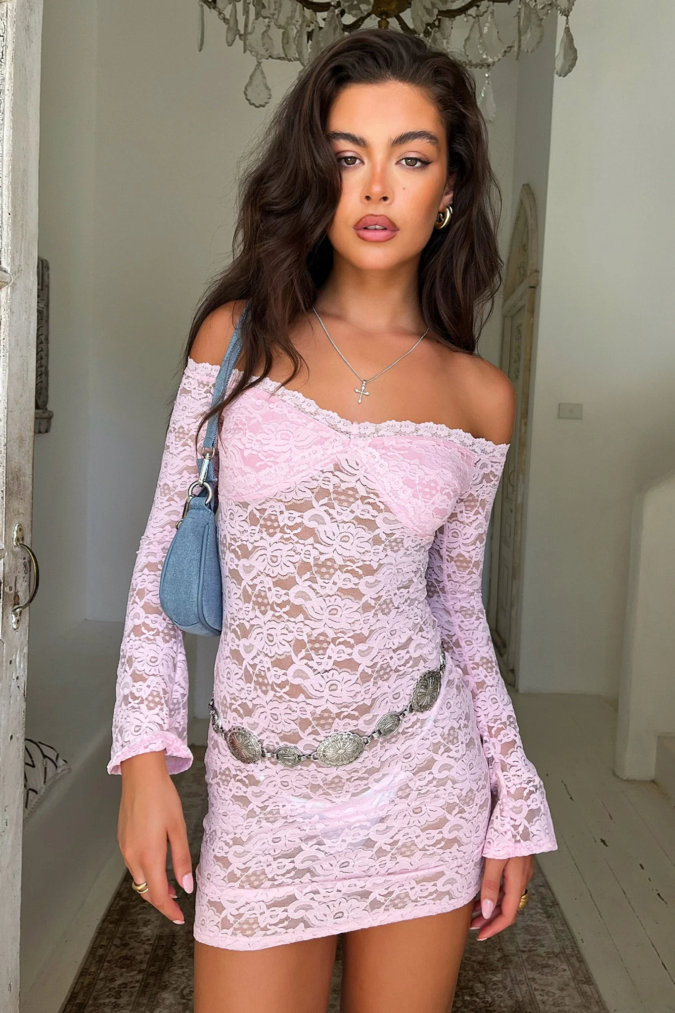 Zila Dress - Baby Pink