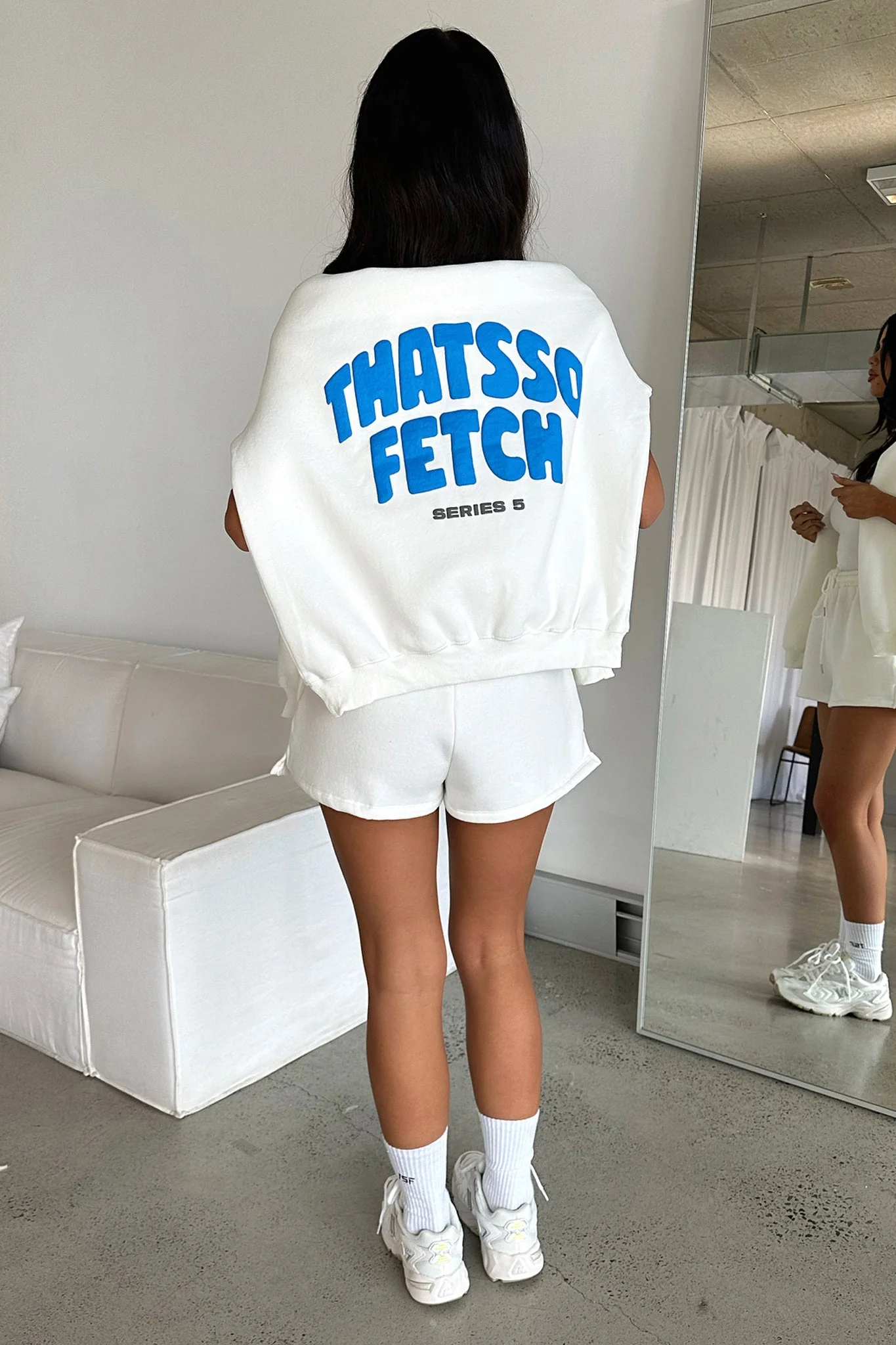 Series 5 Hoodie - White