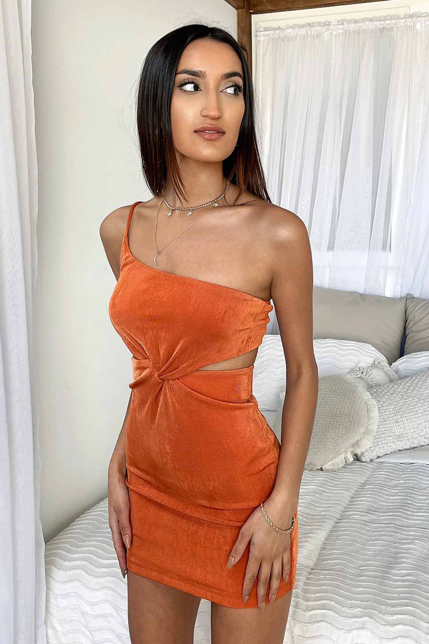 Mario Dress - Orange