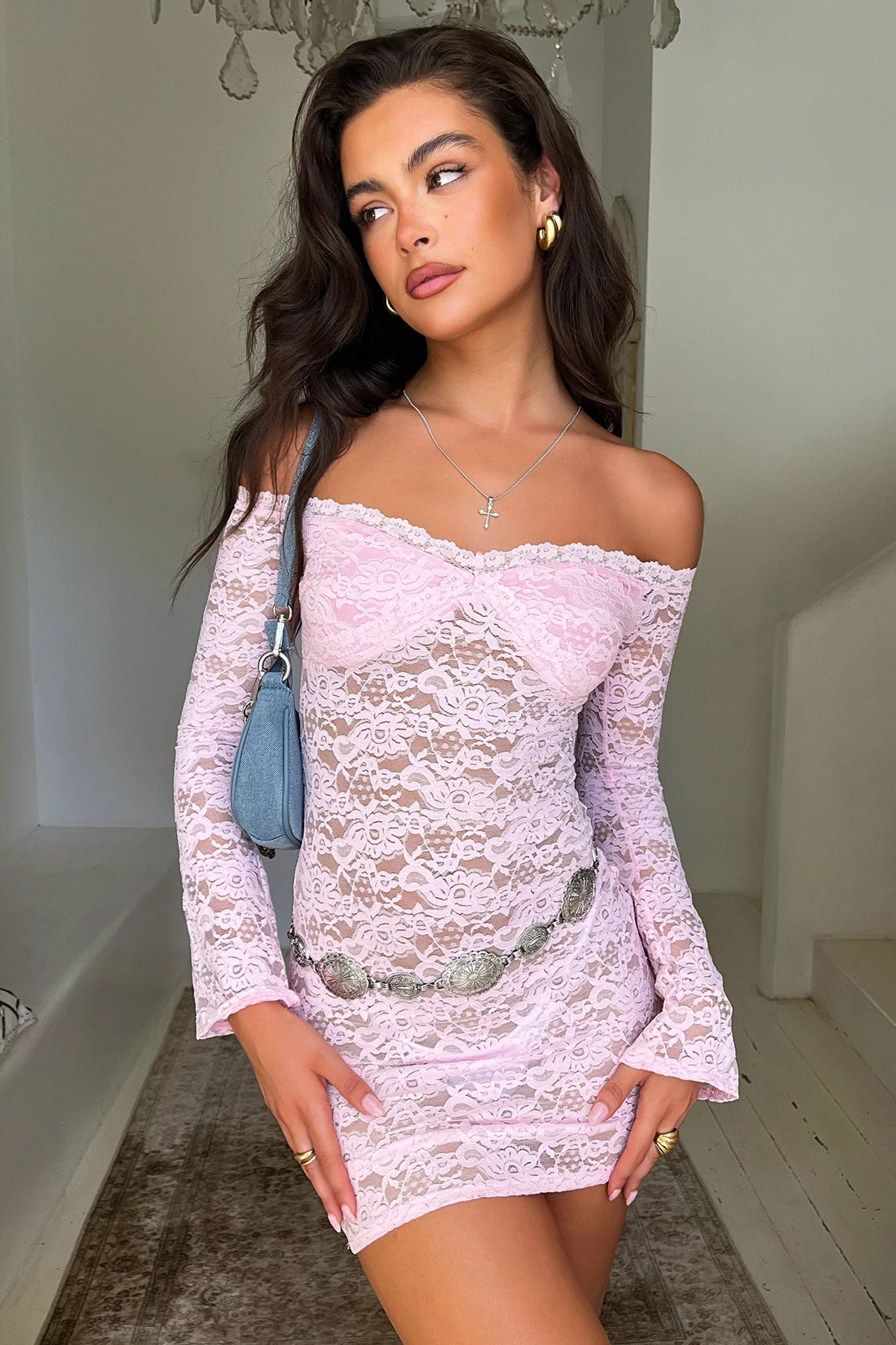 Zila Dress - Baby Pink