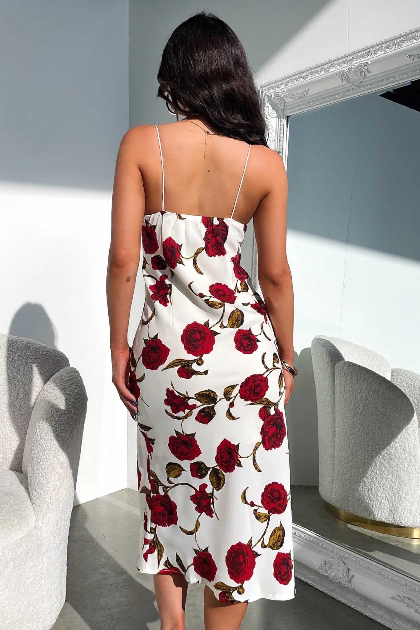 Jennifer Dress - Rose Floral