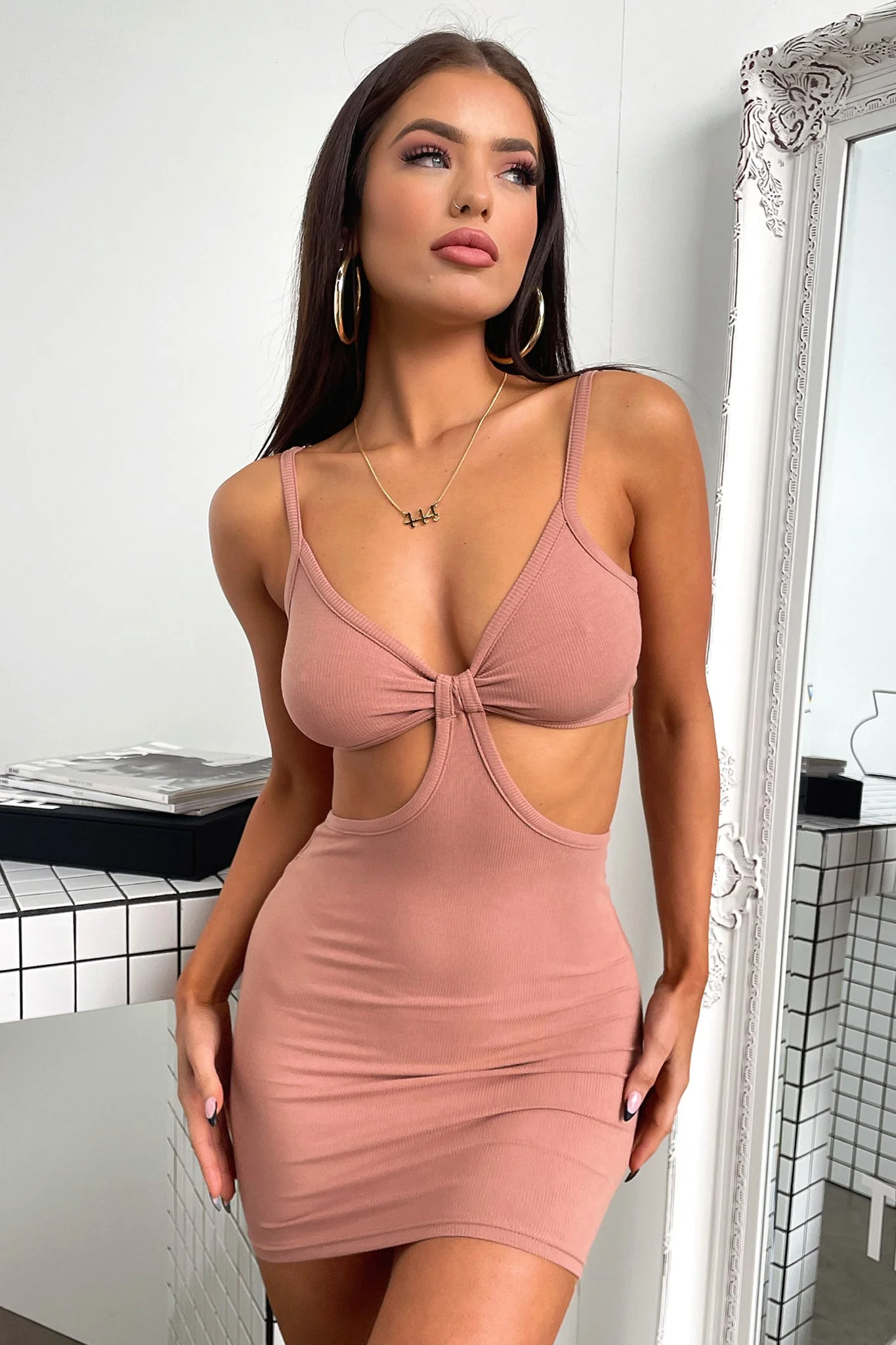 Island Dress - Mocha