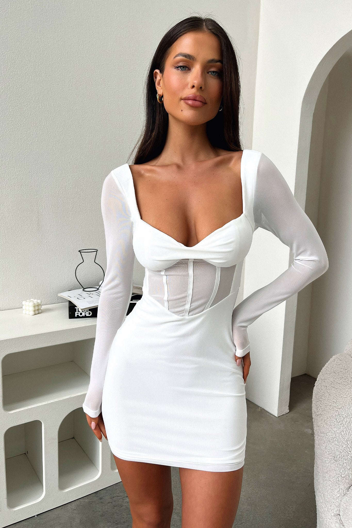 Priscilla Dress - White