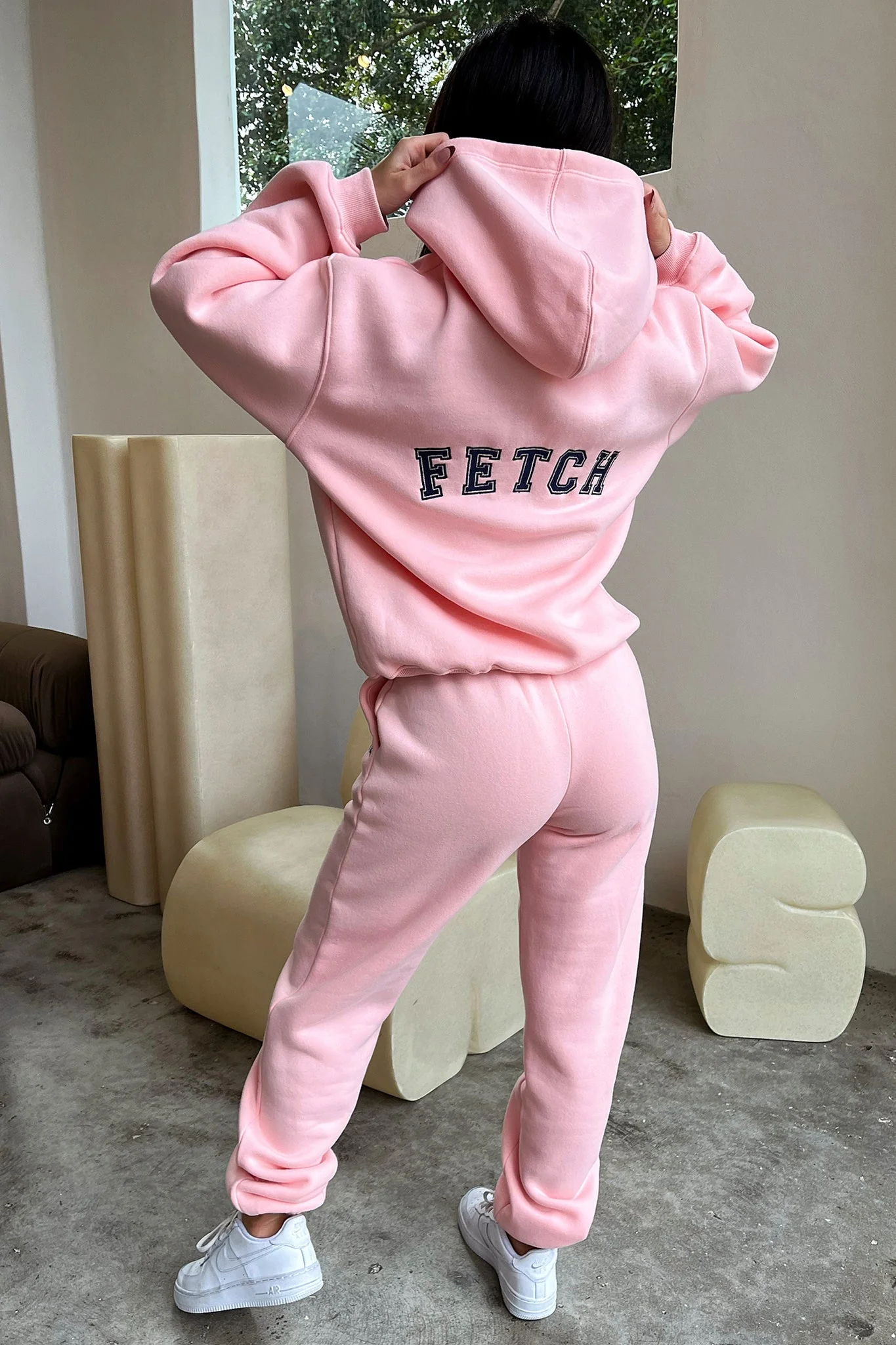 Fetch University Trackies - Pink
