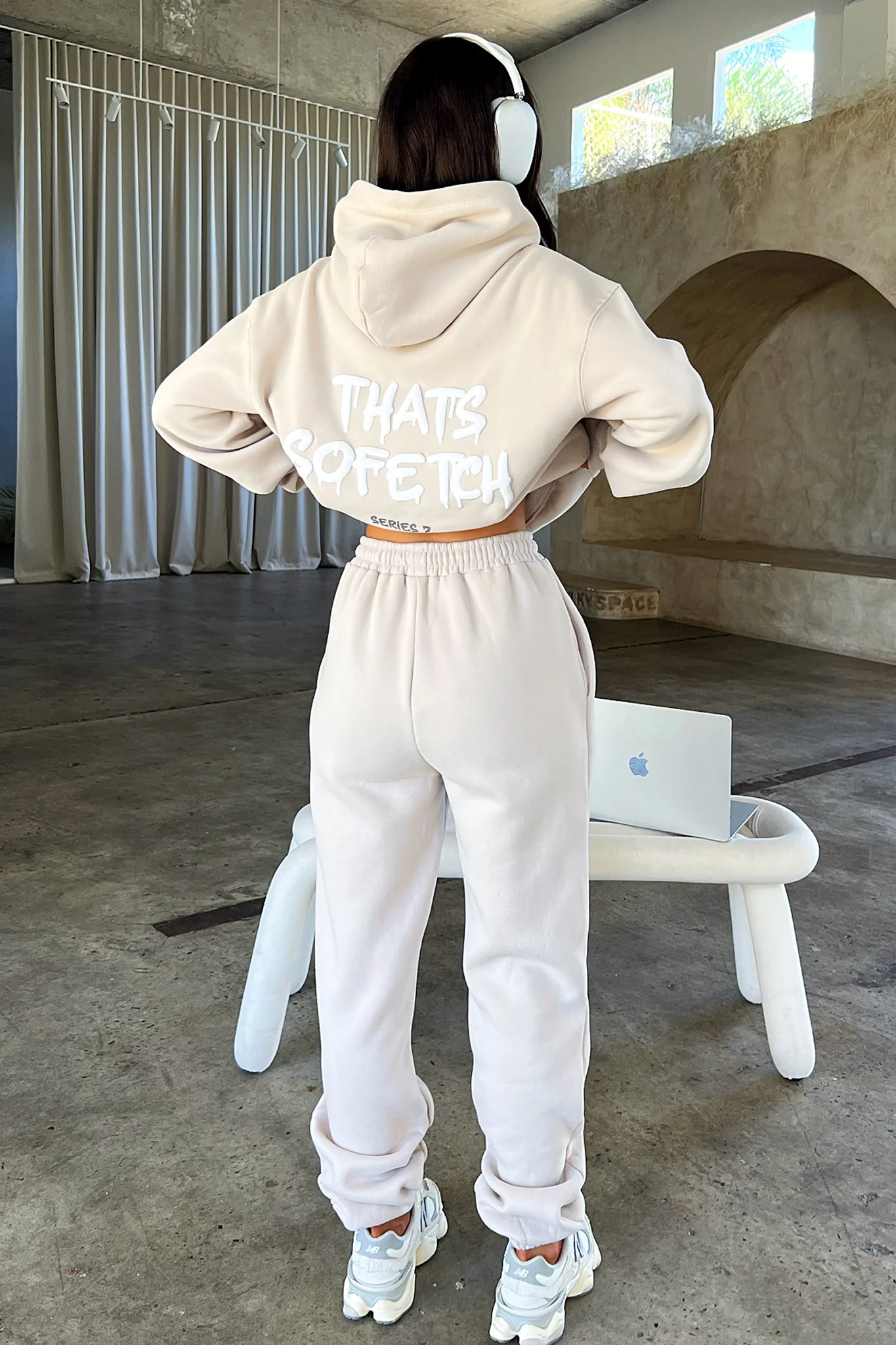 Series 7 Hoodie - Bone