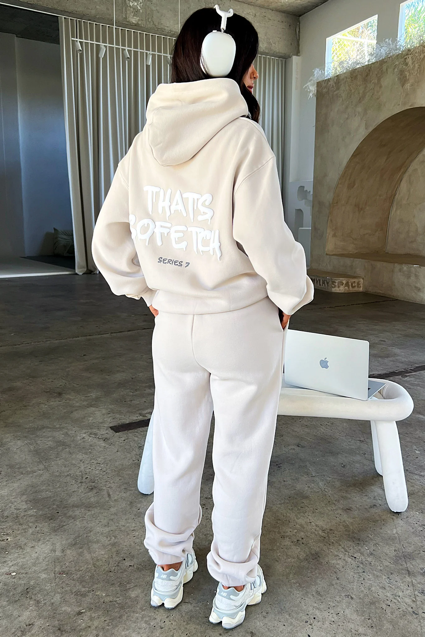 Series 7 Hoodie - Bone