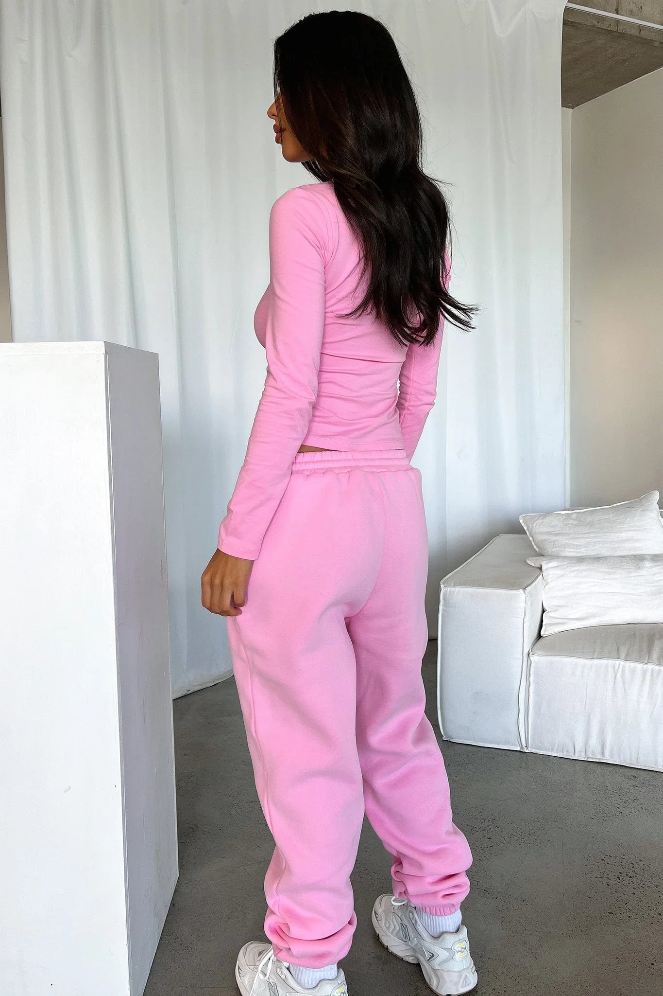 Series 5 Long Sleeve Tee - Pink