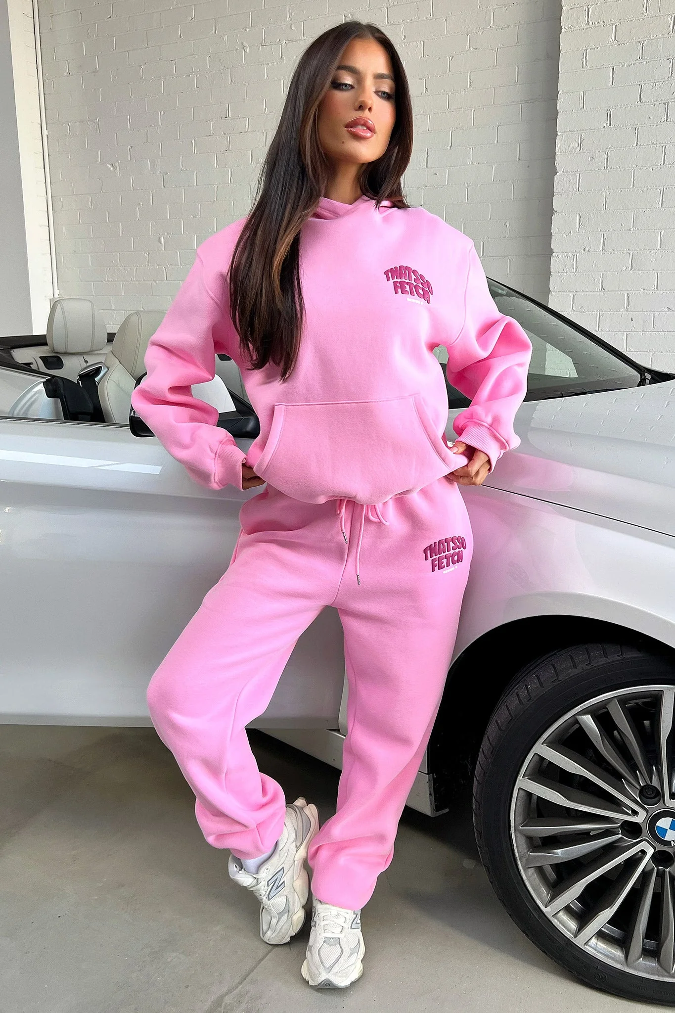 Series 5 Sweatpants - Pink/Burgundy