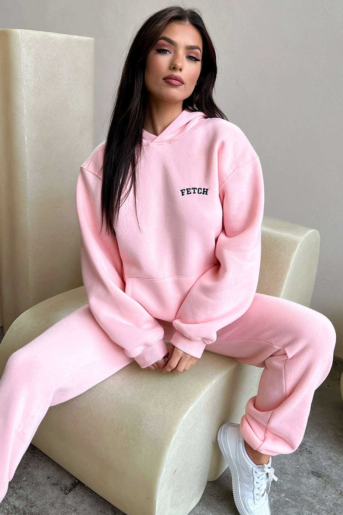 Fetch University Hoodie - Pink