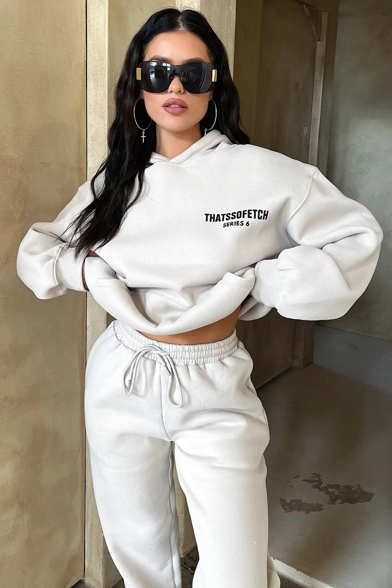 Series 6 Sweatpants - Bone