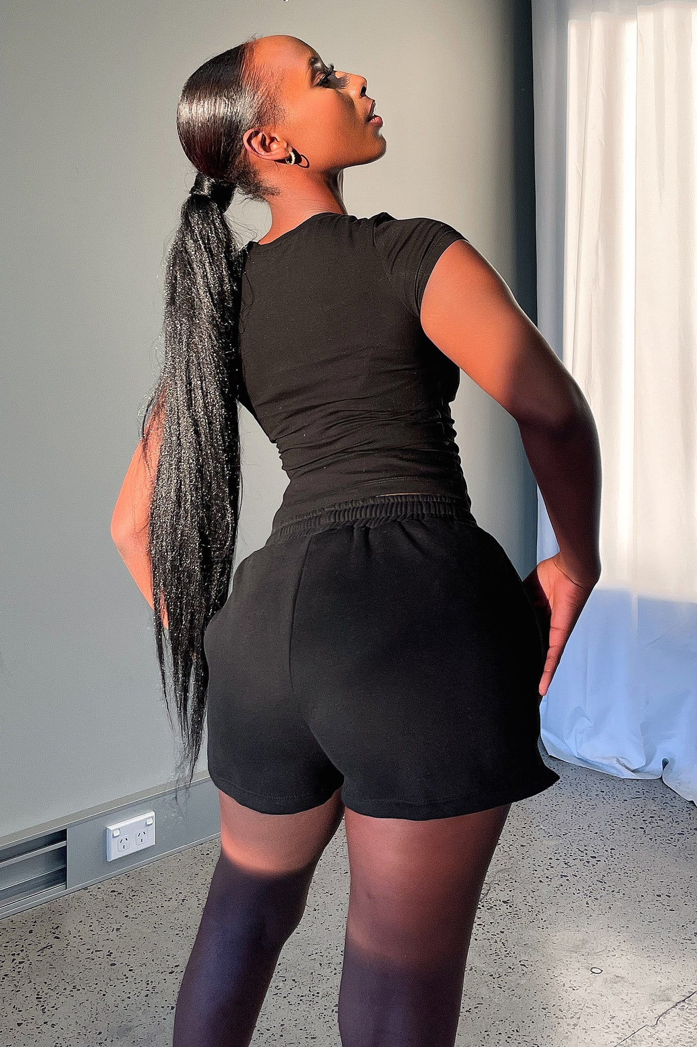 Series 7 Shorts - Black/Pink