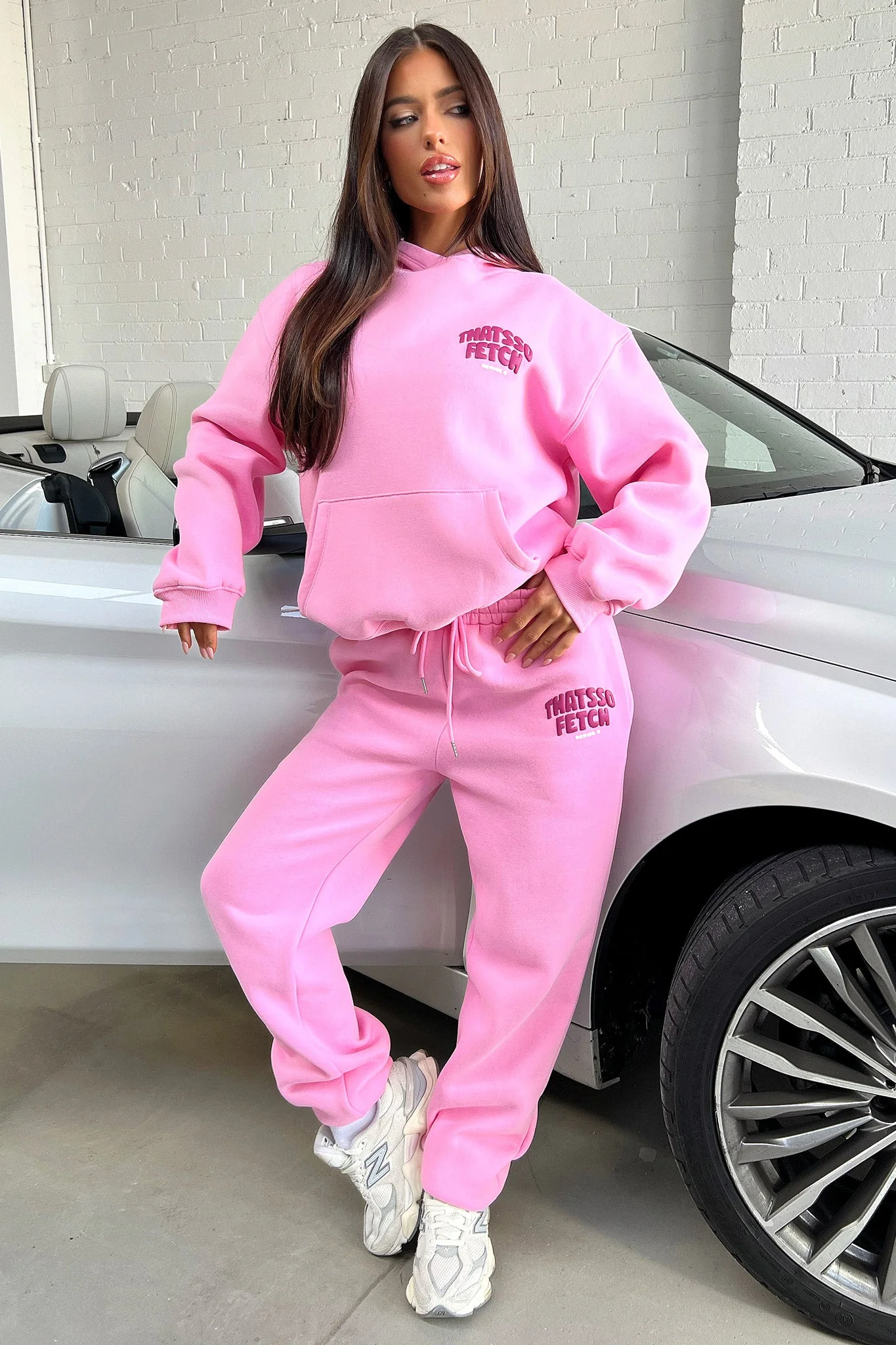 Series 5 Hoodie - Pink/Burgundy