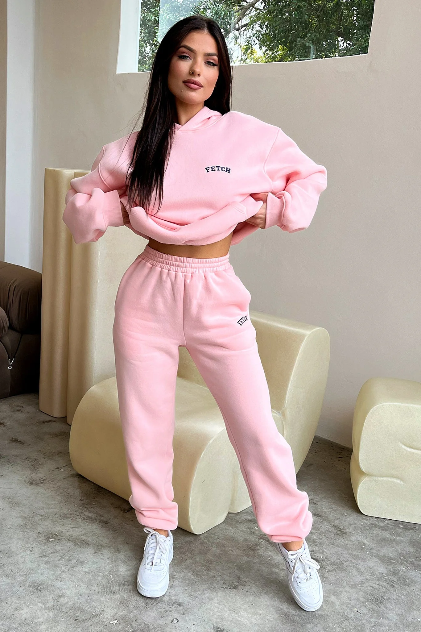 Fetch University Hoodie - Pink