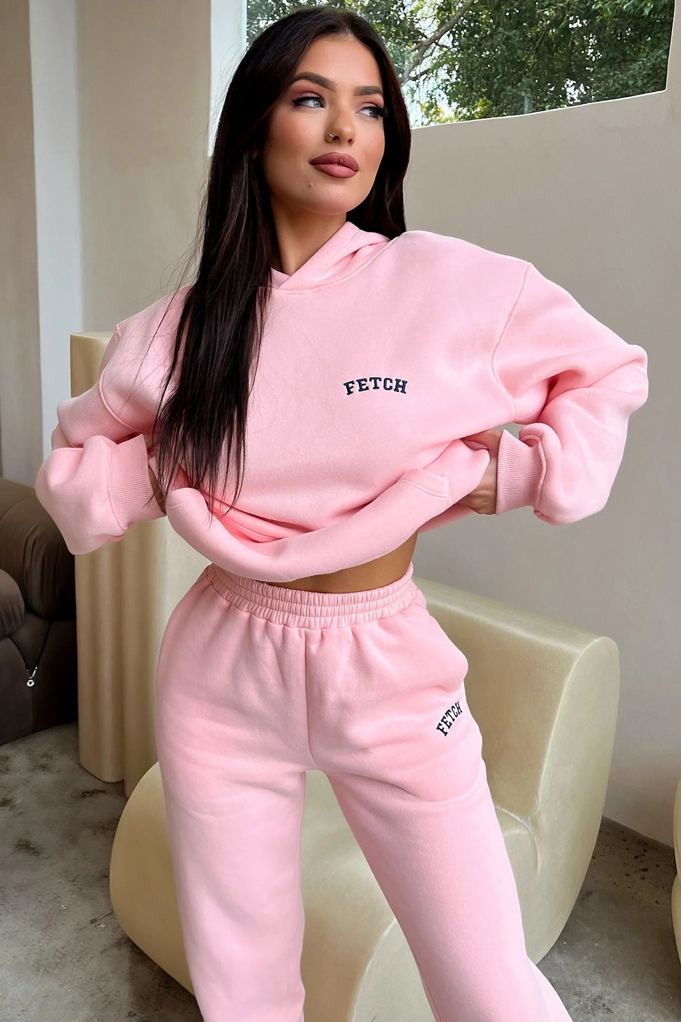 Fetch University Trackies - Pink