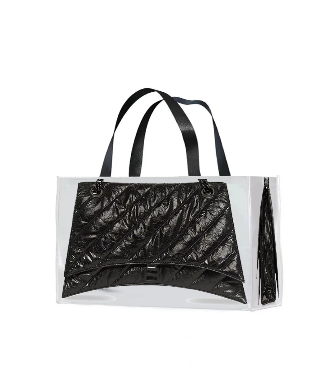 Grocery Bags Creative Parody Hourglass Bag Print Woven Bag Fire All Over Net Fitness Leisure Bag